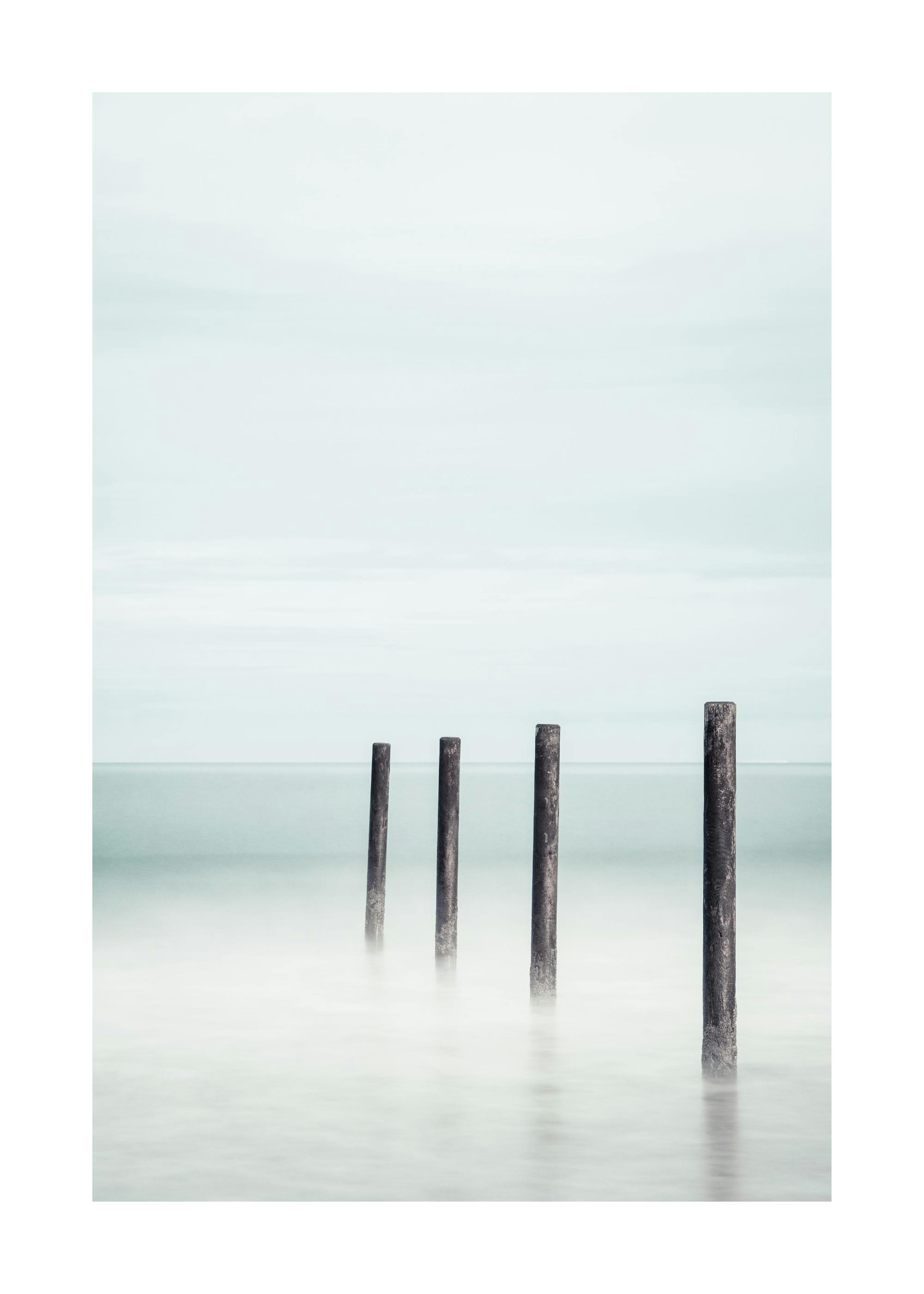 Wooden Poles Poster thumbnail