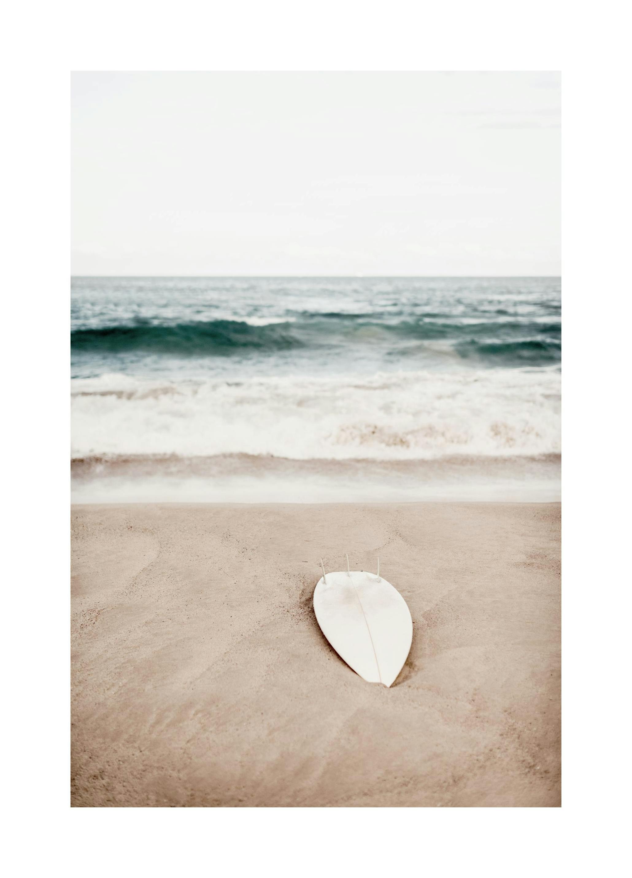 Beach Surfboard Poster (21x30 cm) - Poster Store