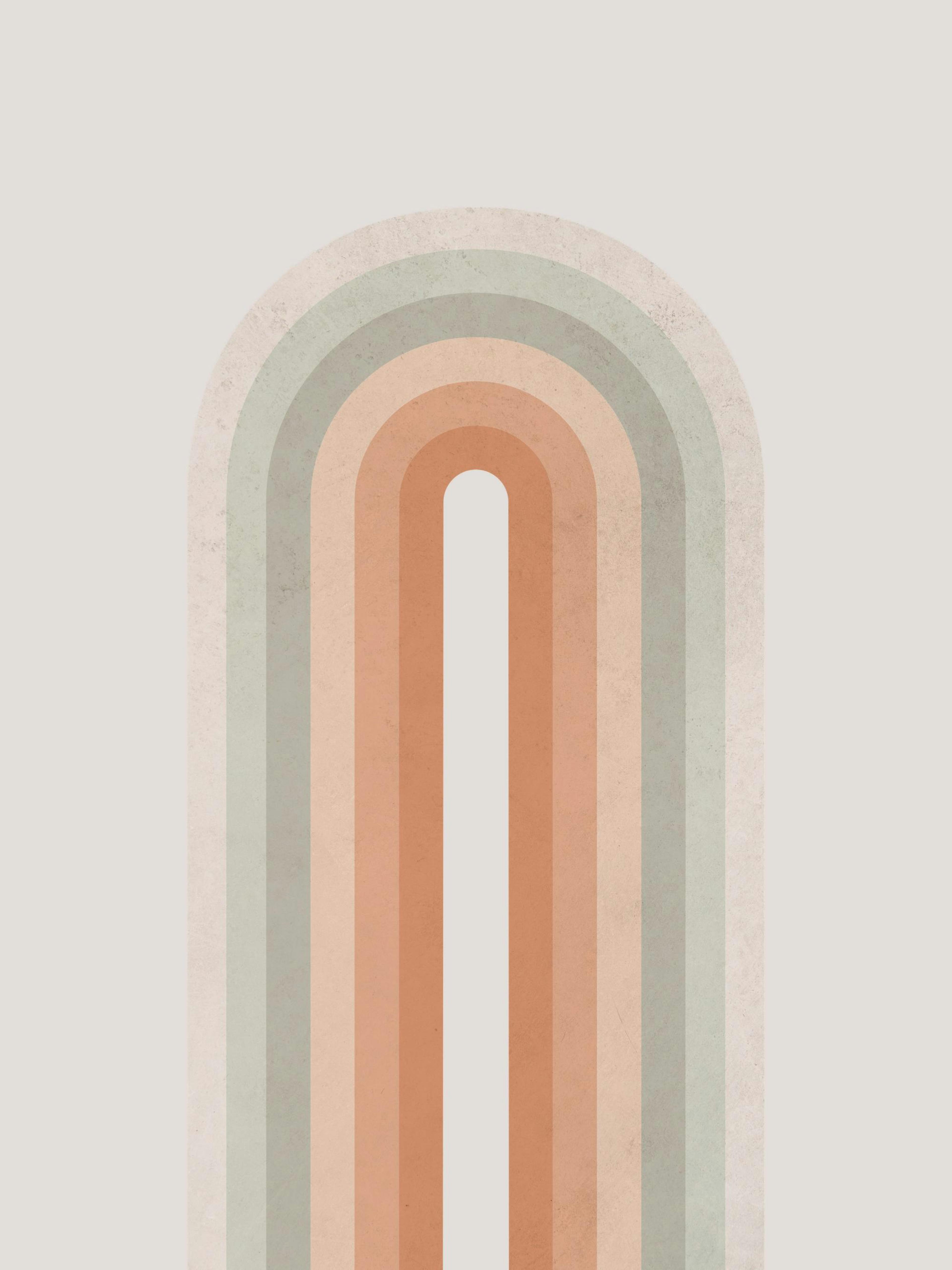 Pastel Rainbow Print thumbnail