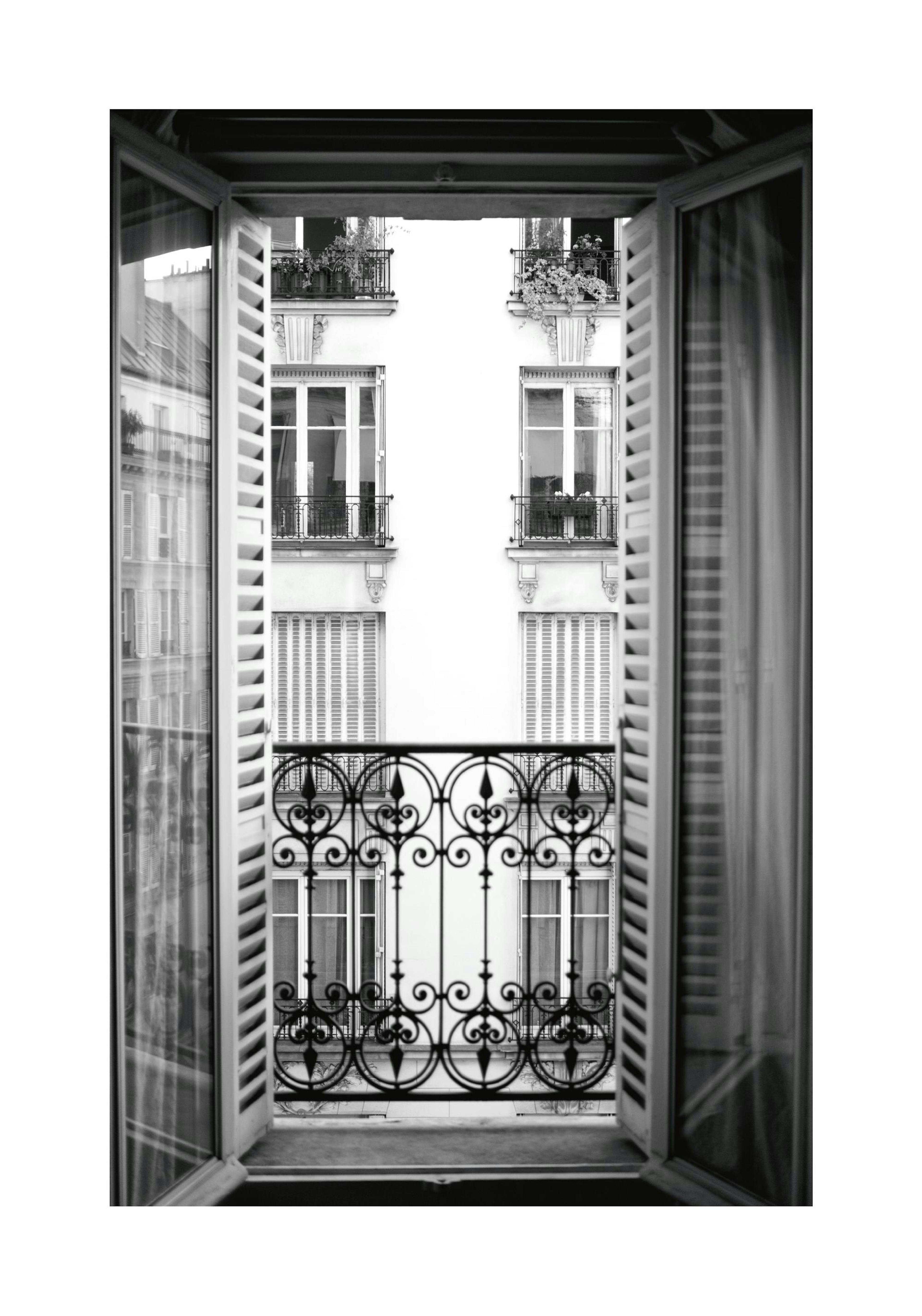 Paris Window Poster thumbnail