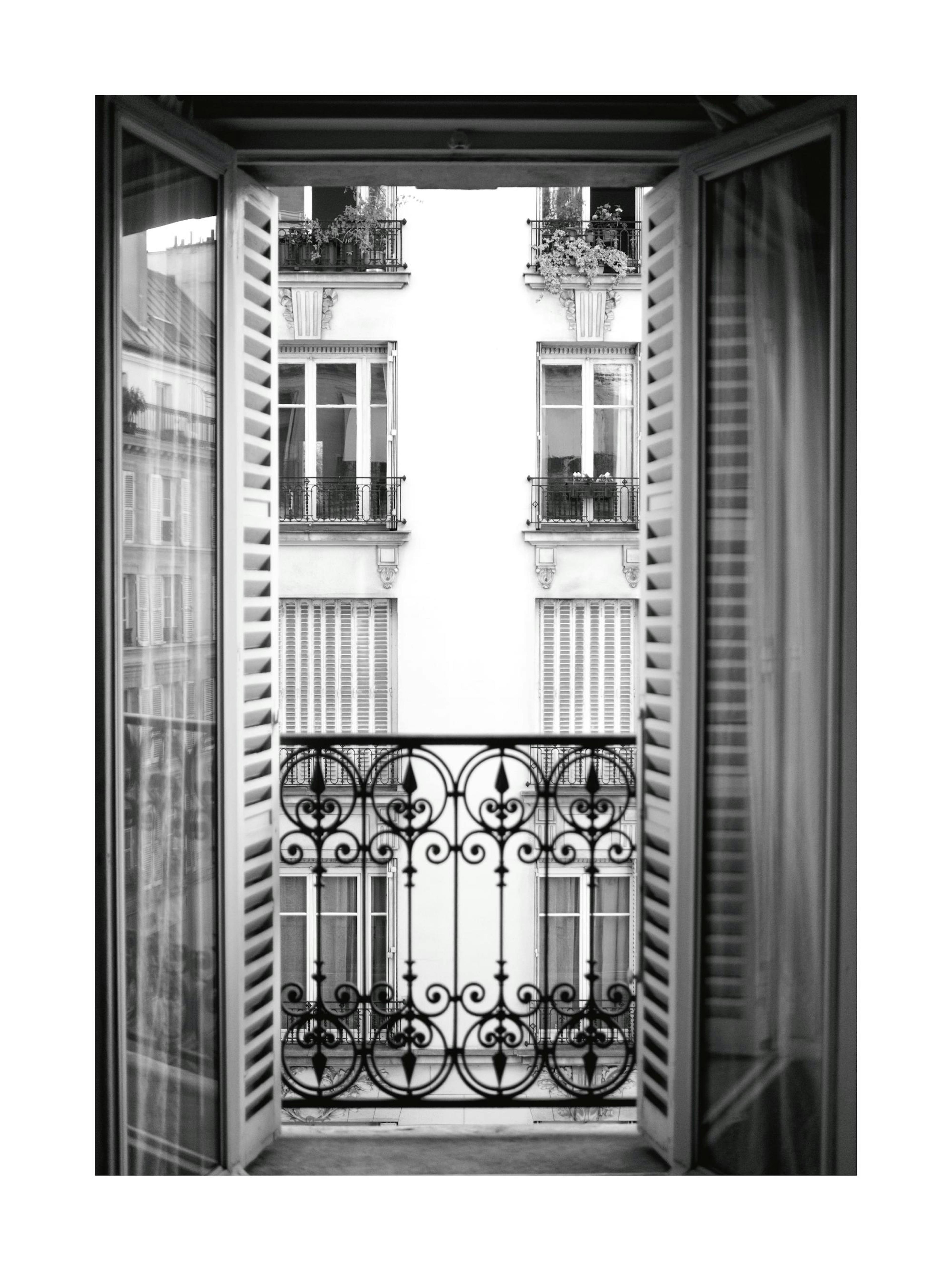 Poster fereastra din Paris 0