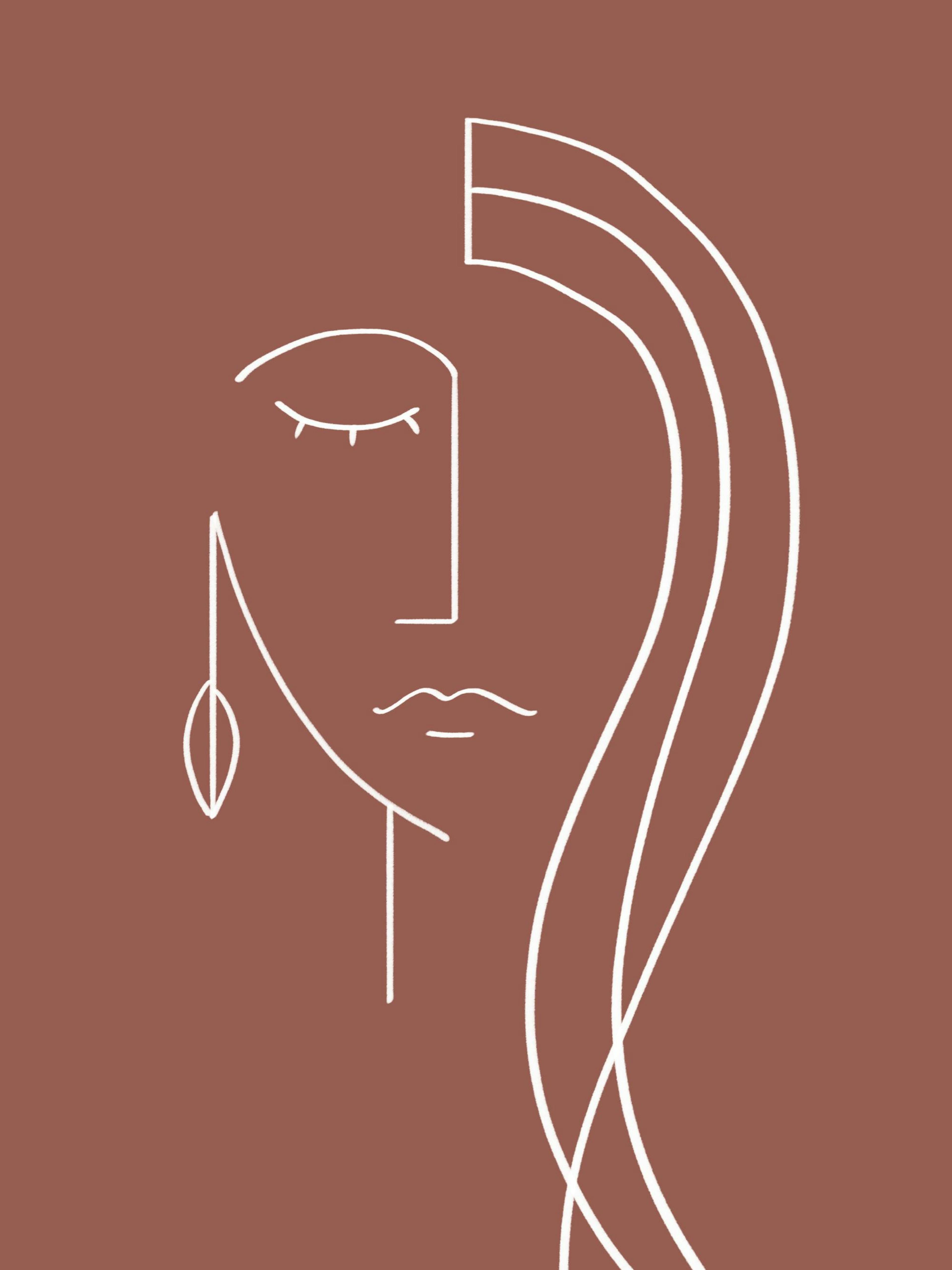 Dreamy Face Red Poster thumbnail