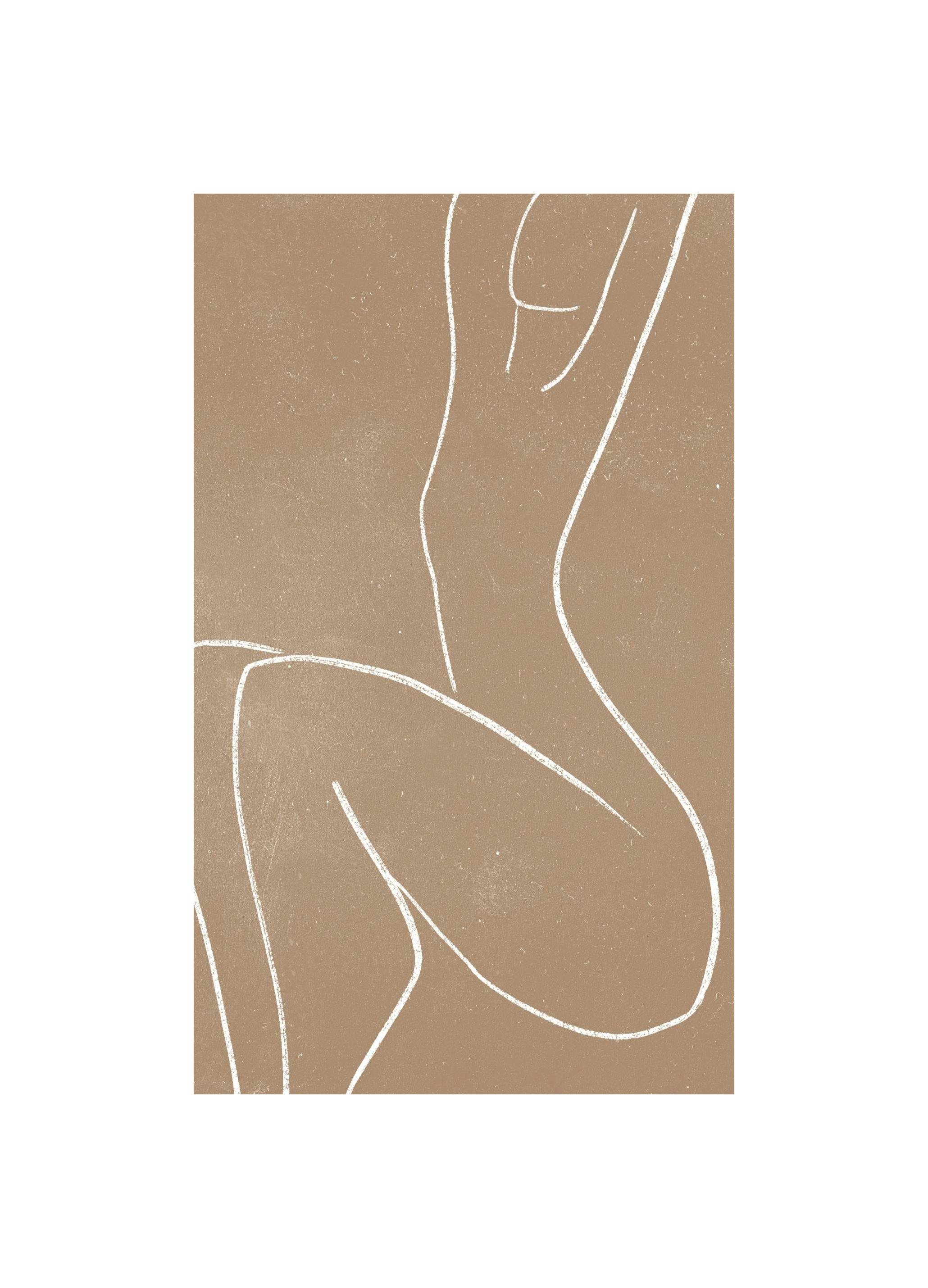 Prints Femme Study No2 Poster (50x70 cm) - Poster Store