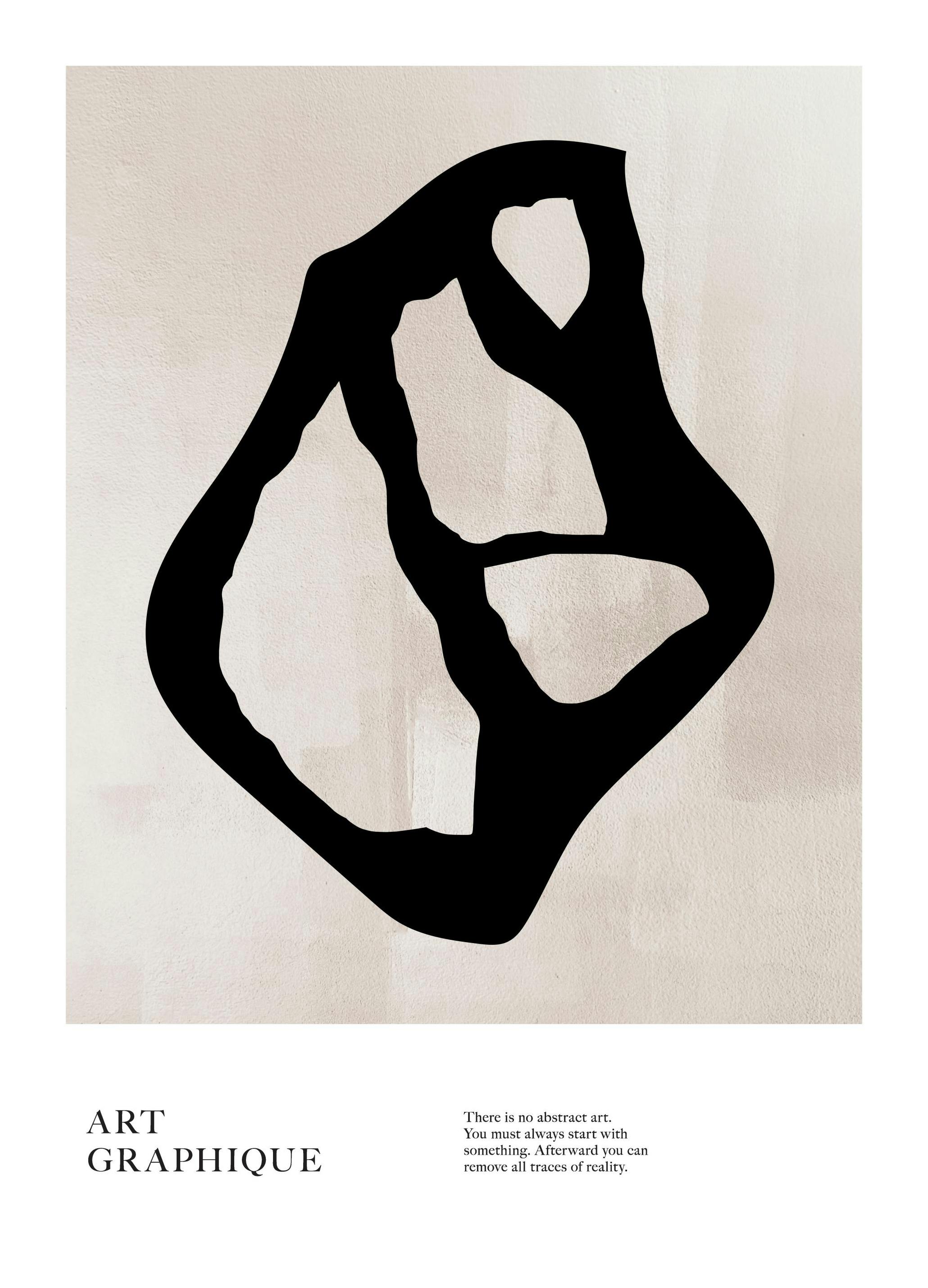 Grafische Kunst Nr1 Poster (50x70 cm) - Poster Store