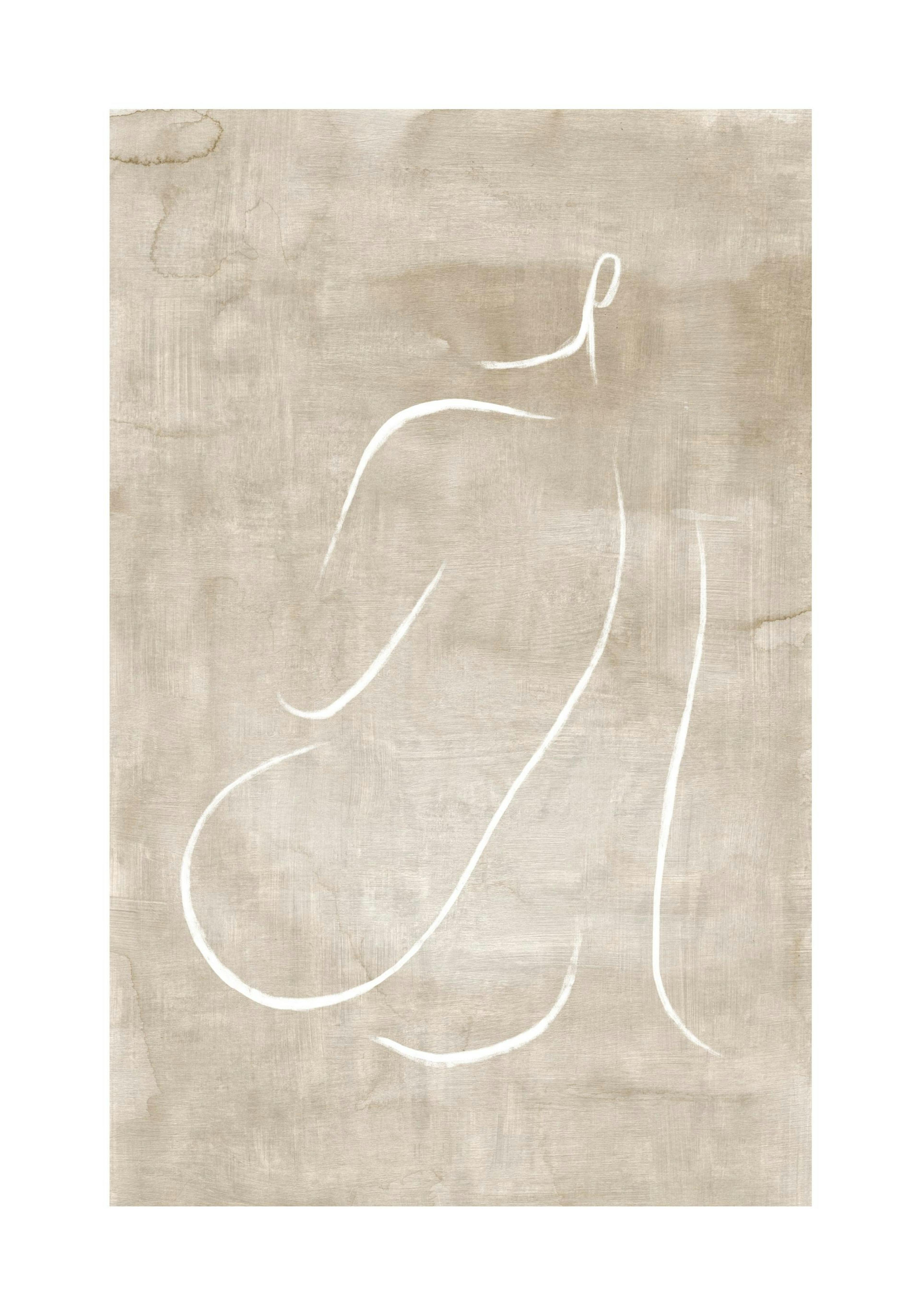 Beige Body Lines Poster thumbnail