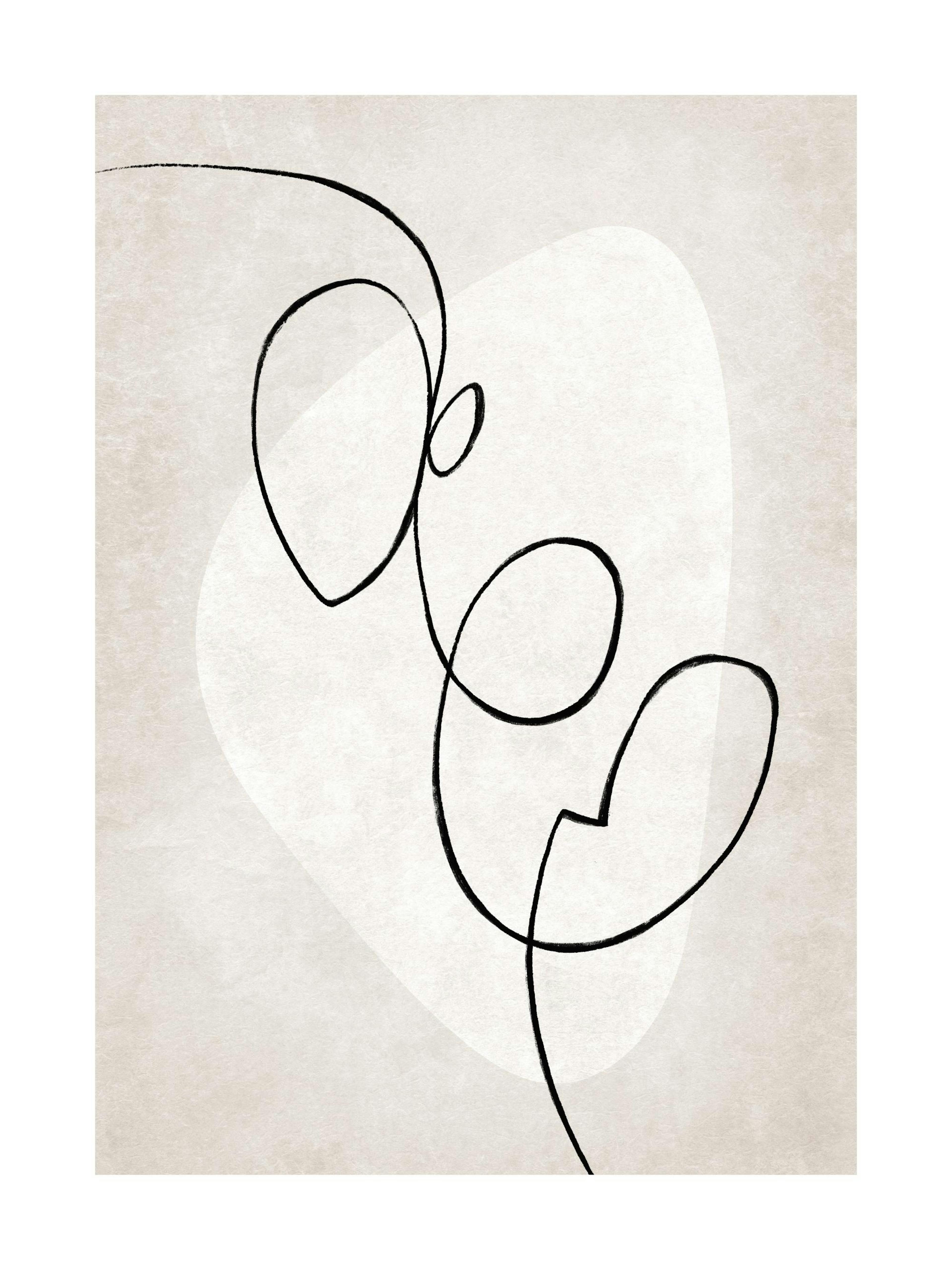 Artful Lines No1 Poster thumbnail