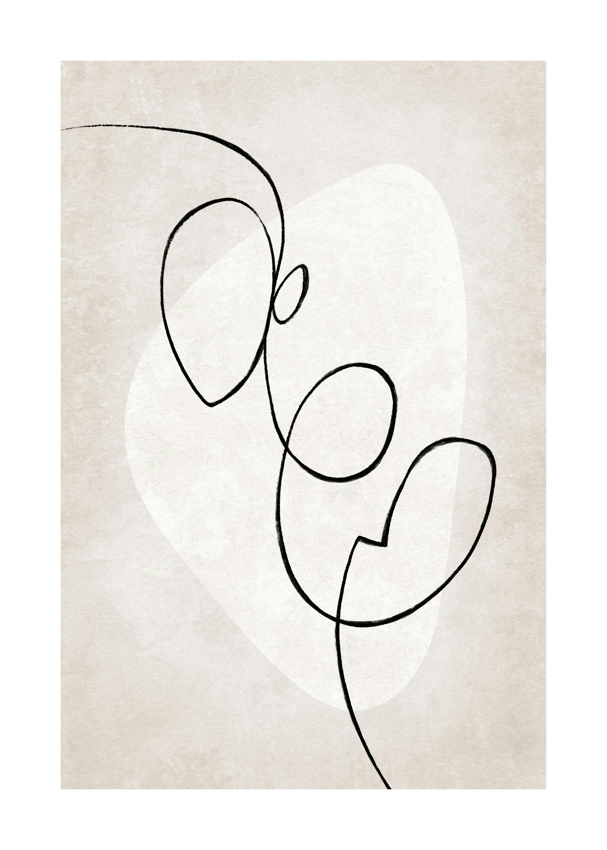 Artful Lines No1 Poster 0