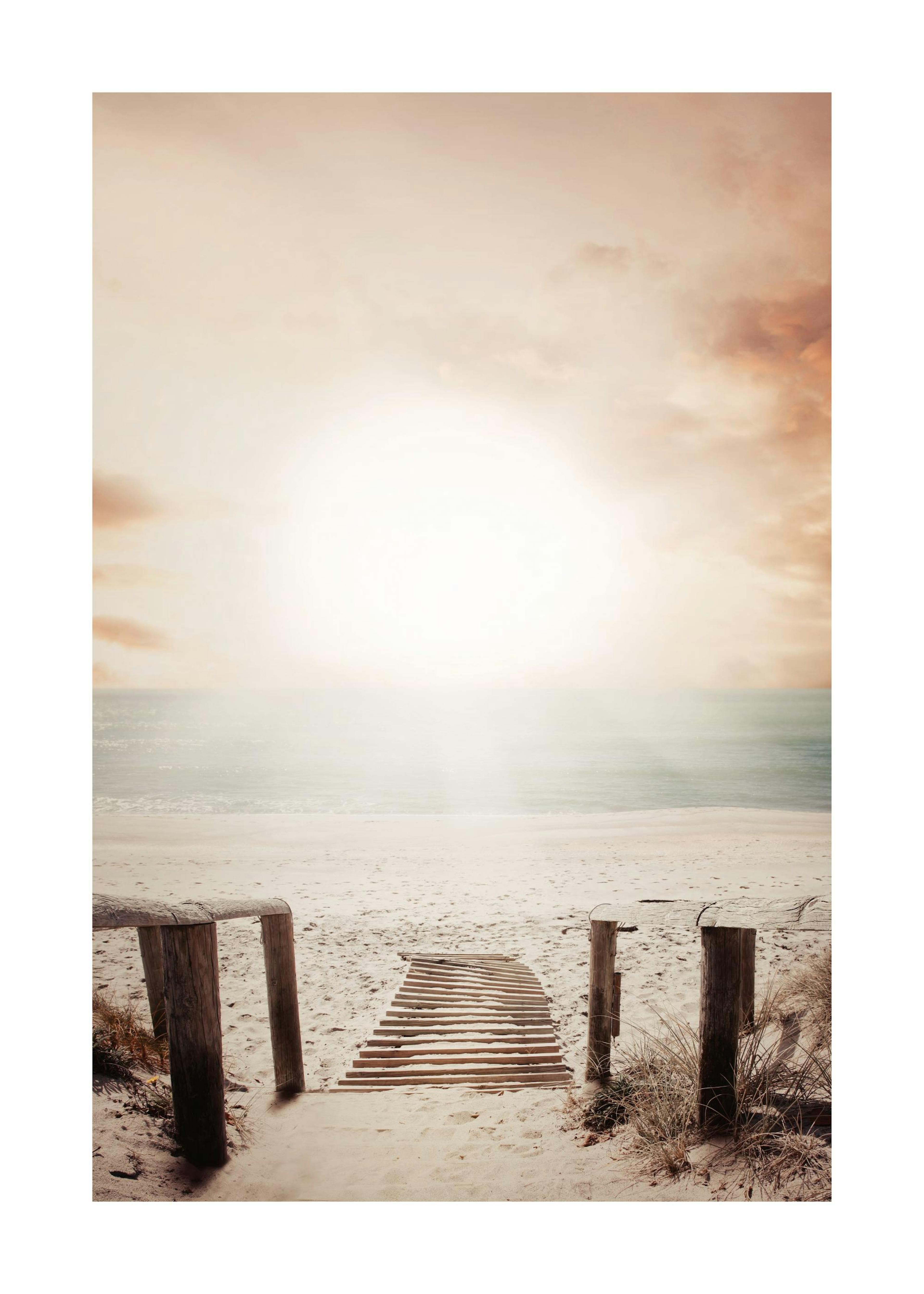 Beach Walkway Poster 0