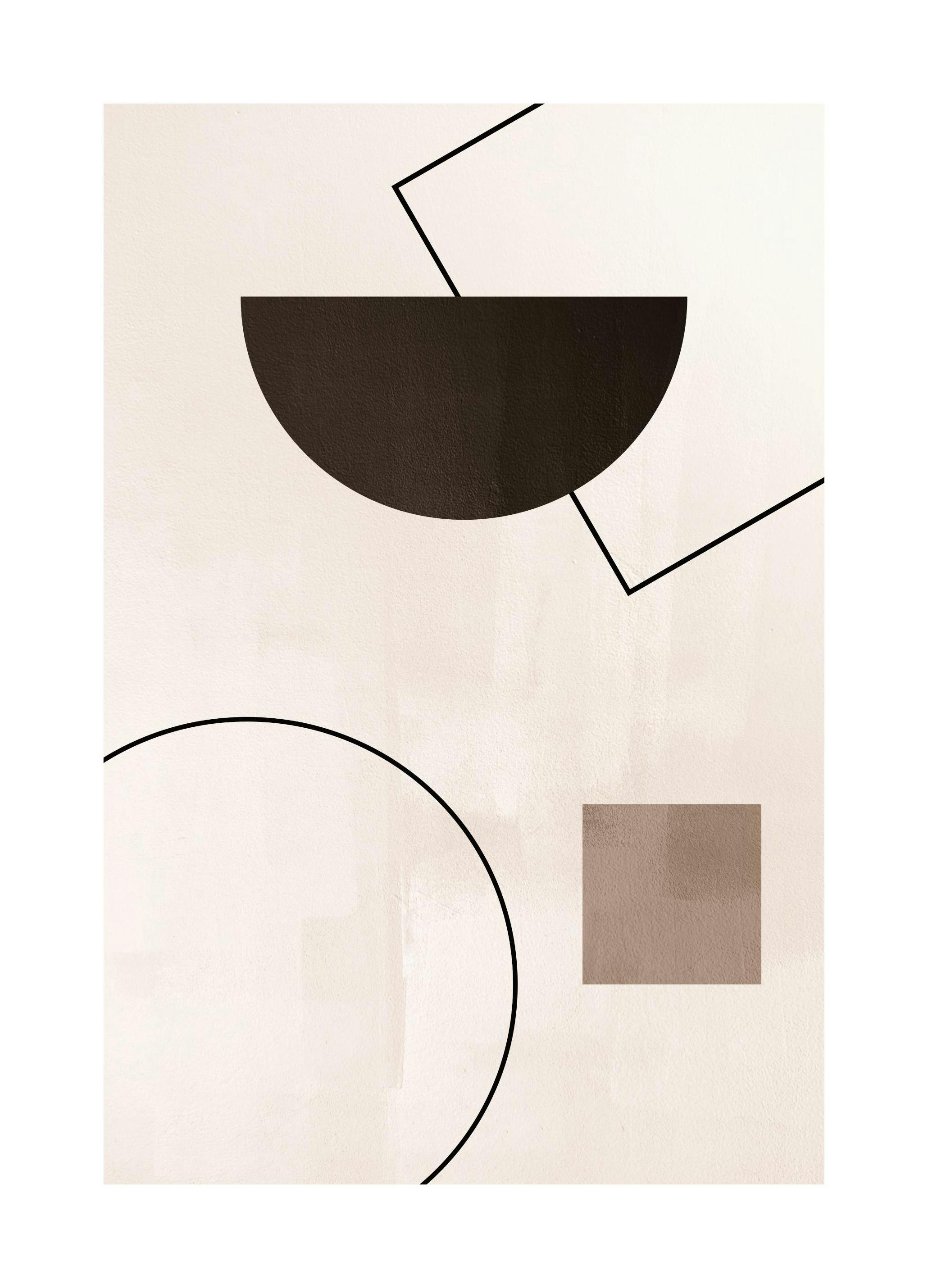 Kompozycja Graficzna No2 Plakat (50x70 cm) - Poster Store