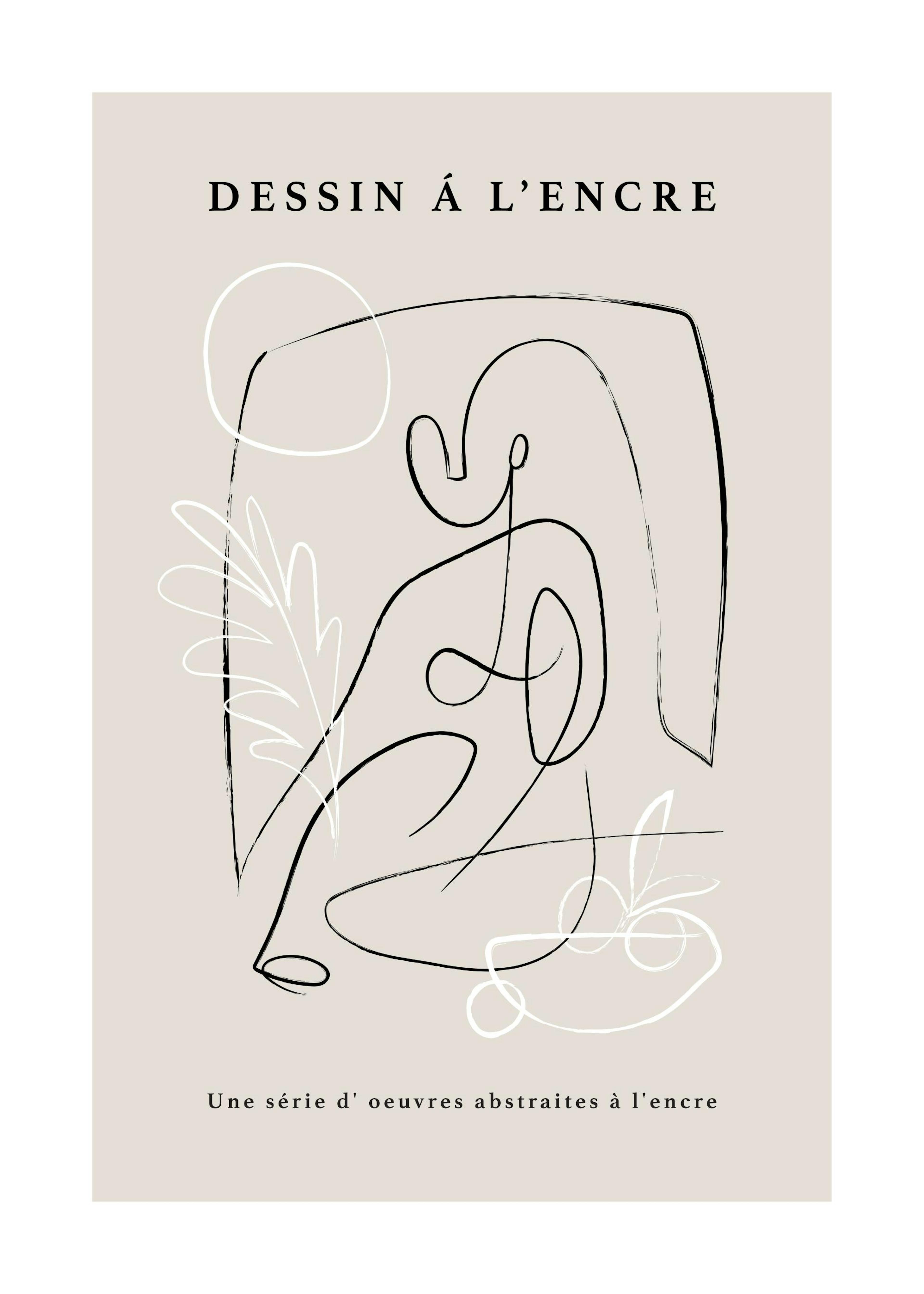 Boceto Francés Nº2 Póster 0
