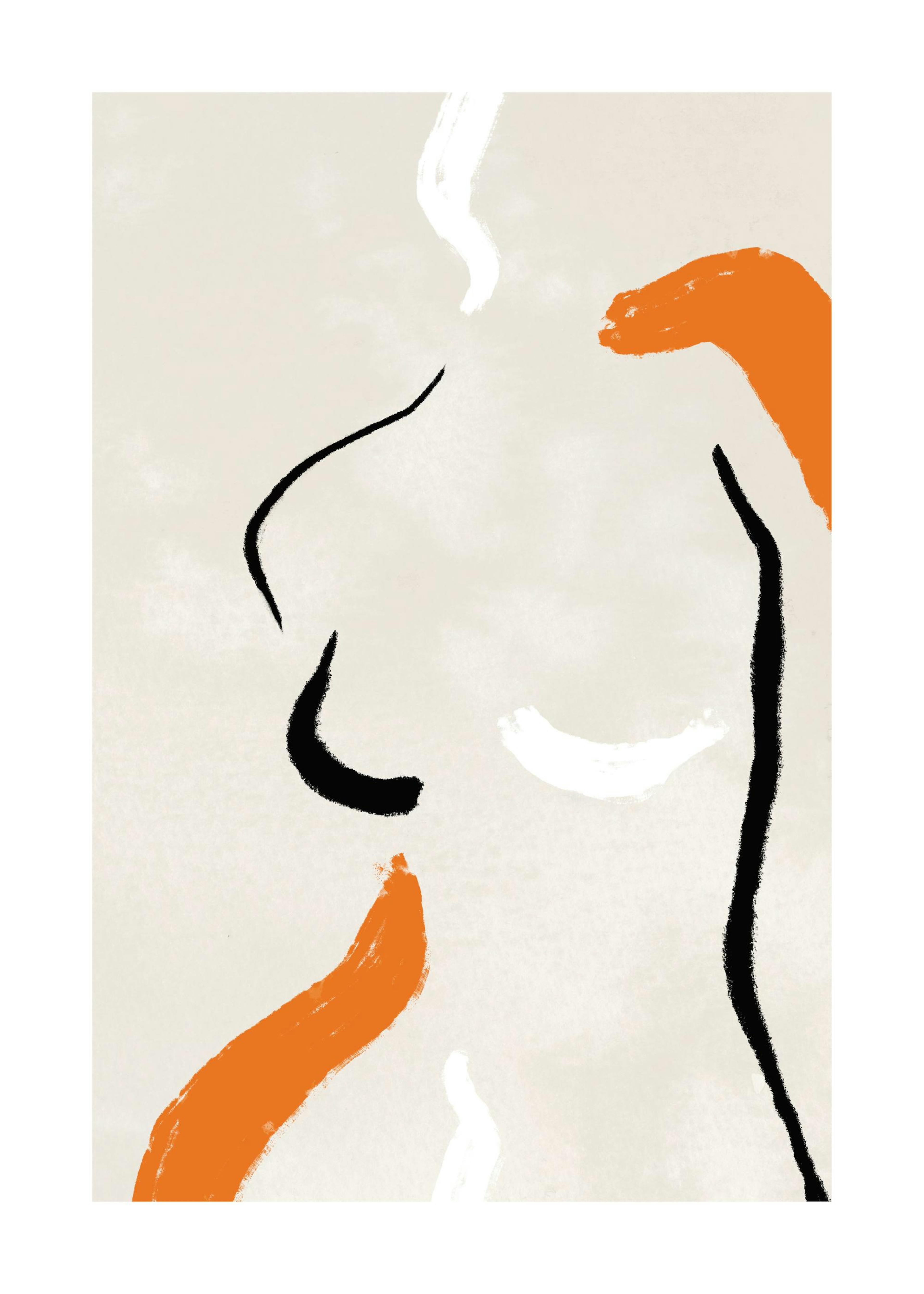 Figurative Strokes No2 Poster thumbnail