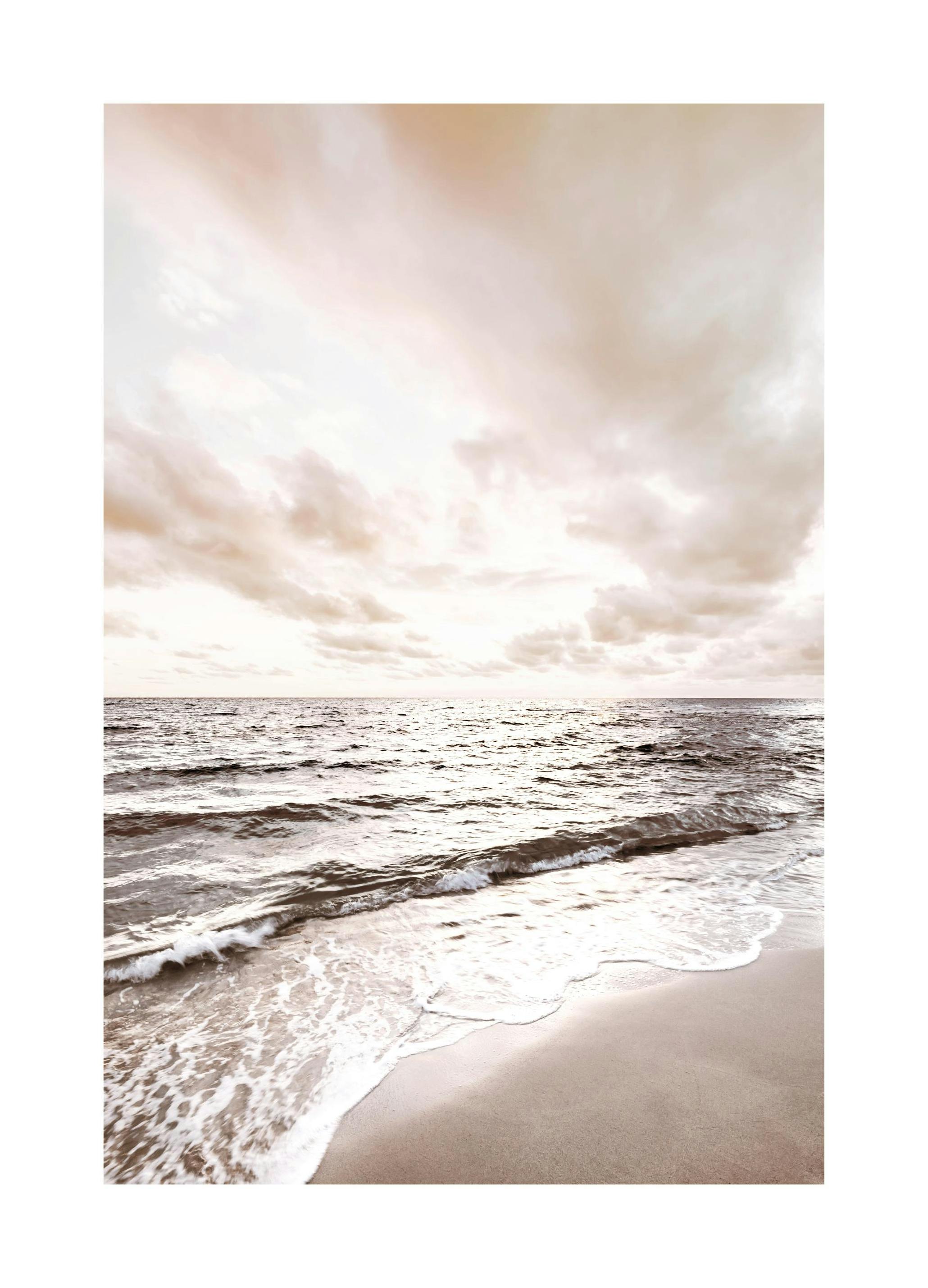 Kalme Oceaan Poster (40x50 cm) - Poster Store