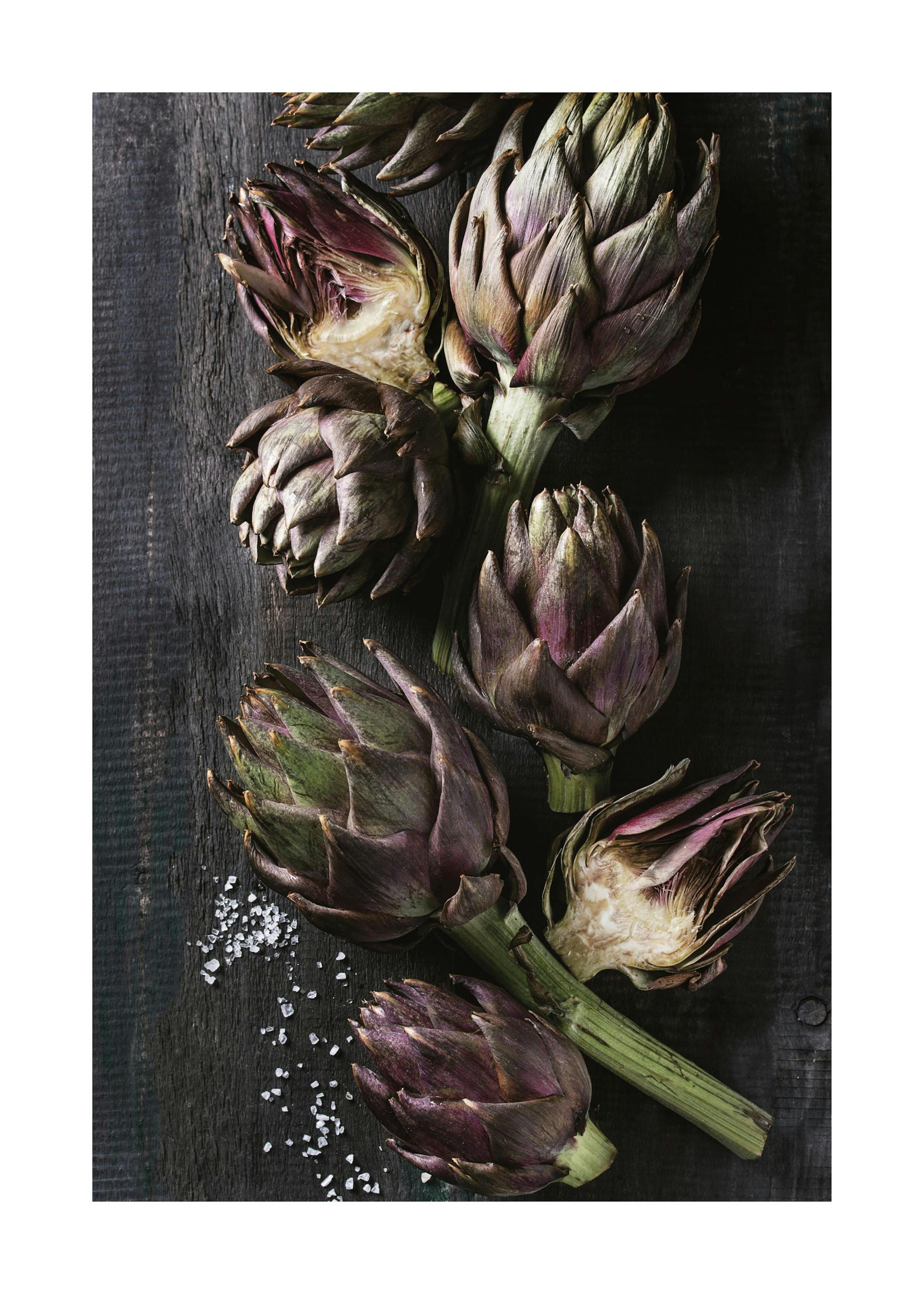 Artichokes And Salt Poster 0