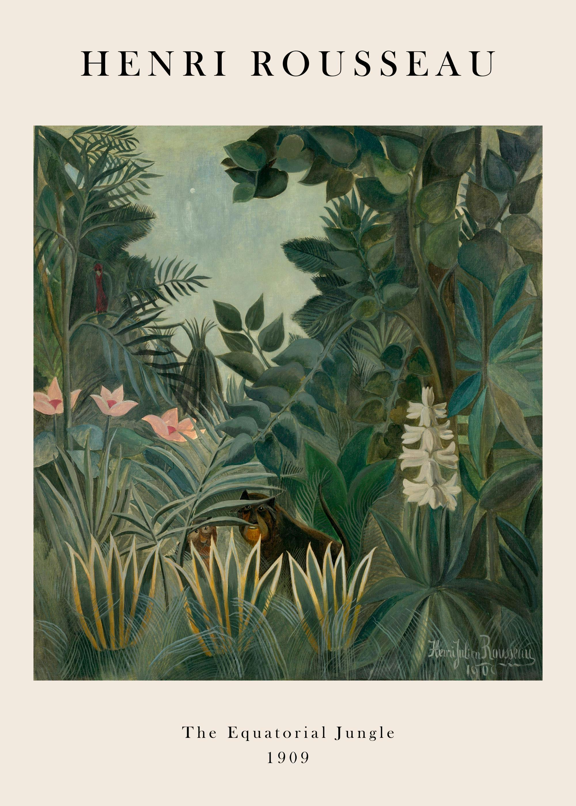 Rousseau – Der Dschungel am Äquator Poster 0