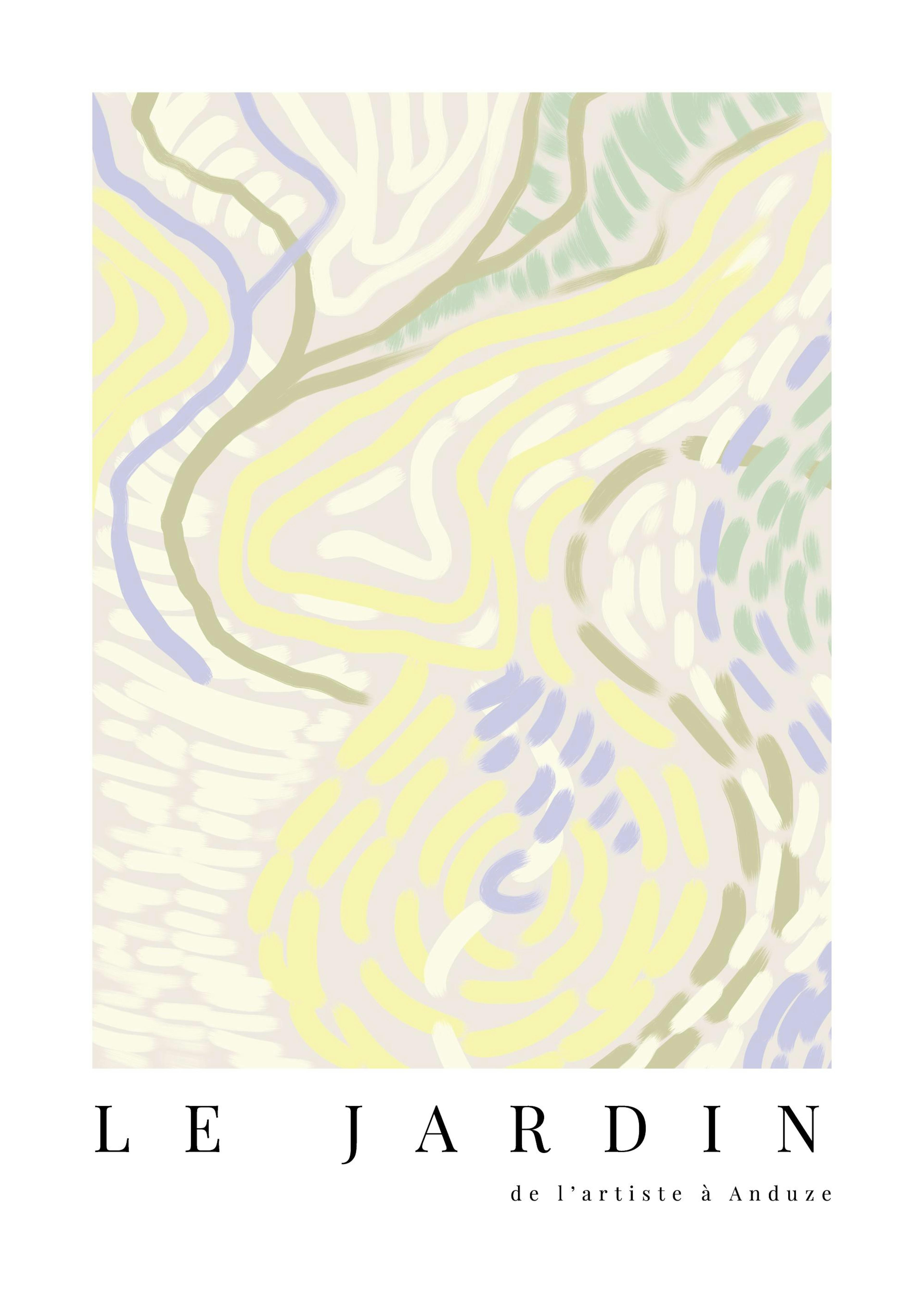Le Jardin No4 Poster thumbnail