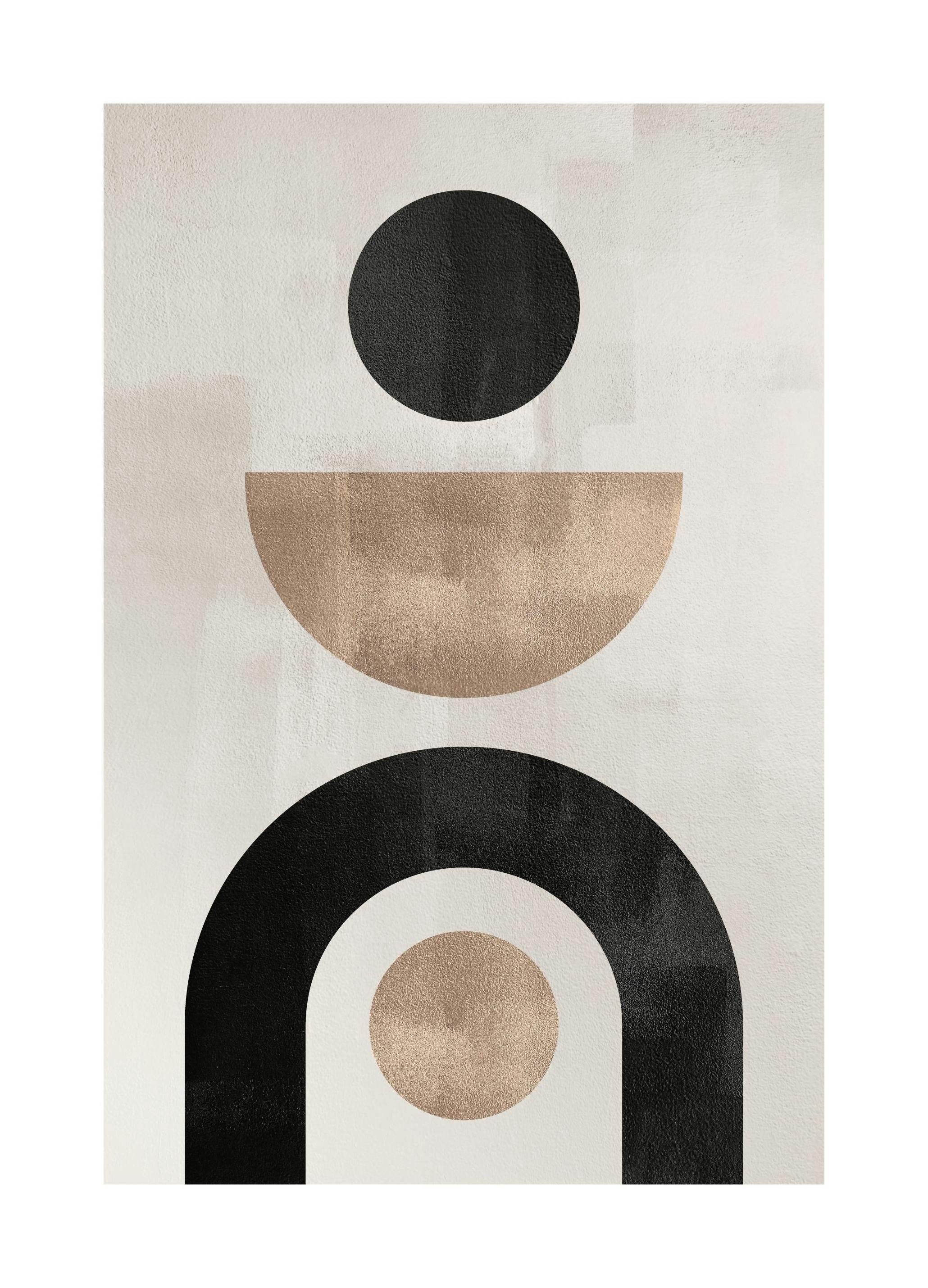 Berlin Shapes No1 Poster (70x100 cm) - Poster Store