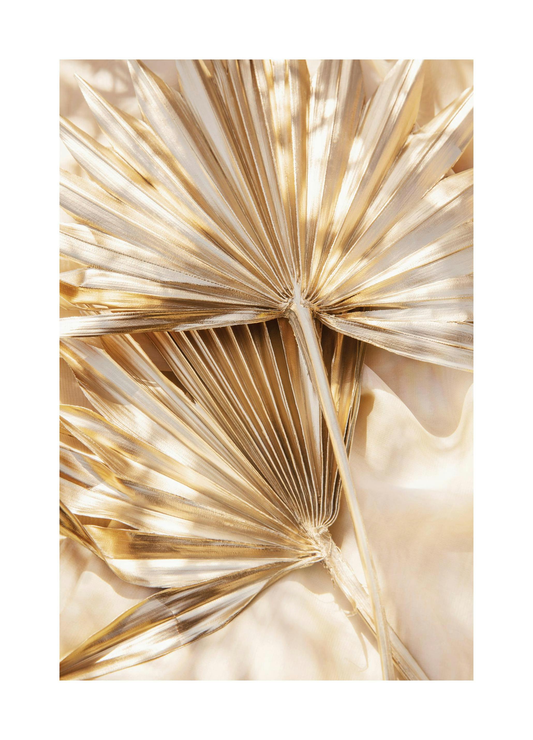 Sunkissed Leaves Poster (30x40 cm) - Poster Store