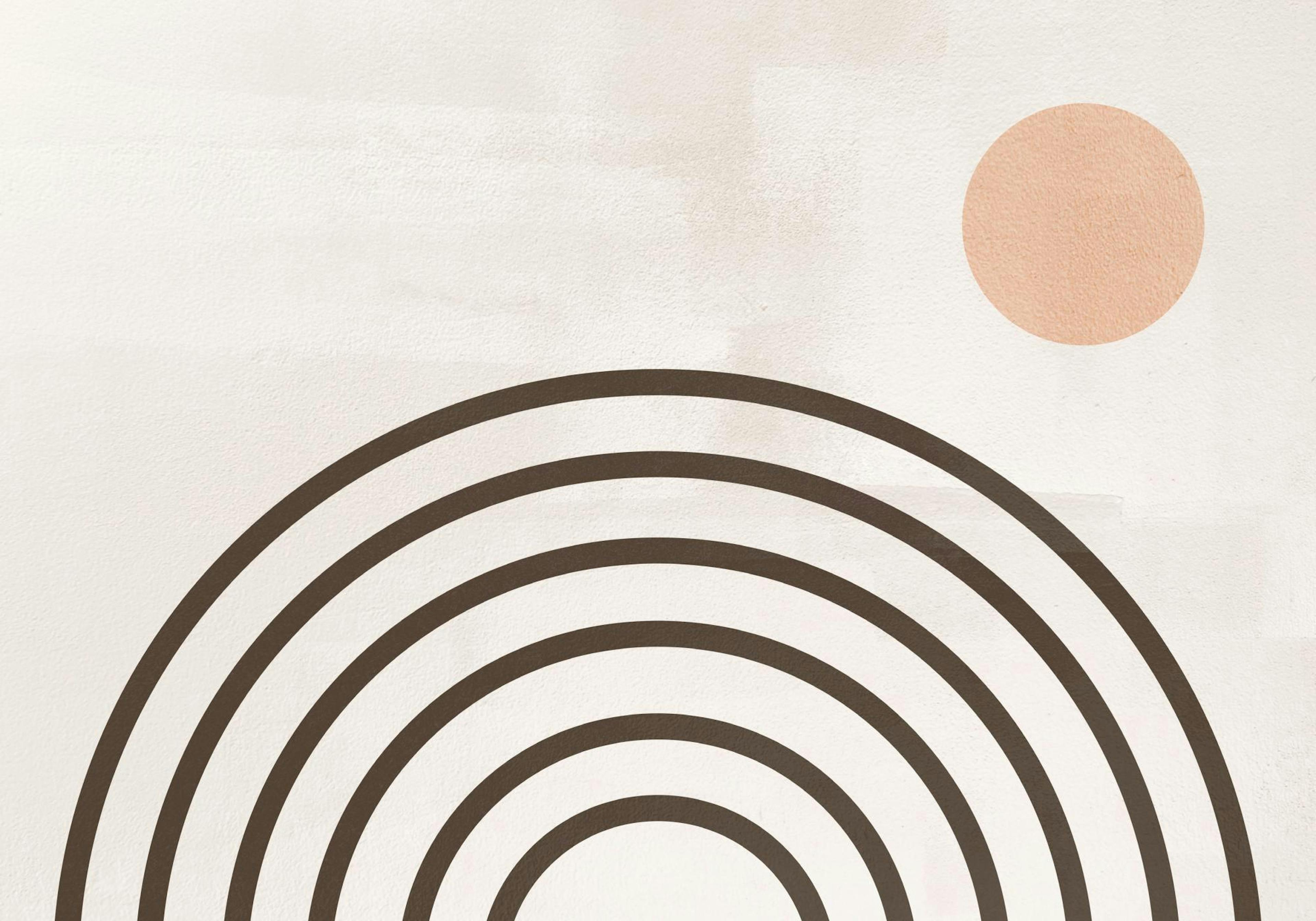 Cercles et Arches No2 Poster thumbnail