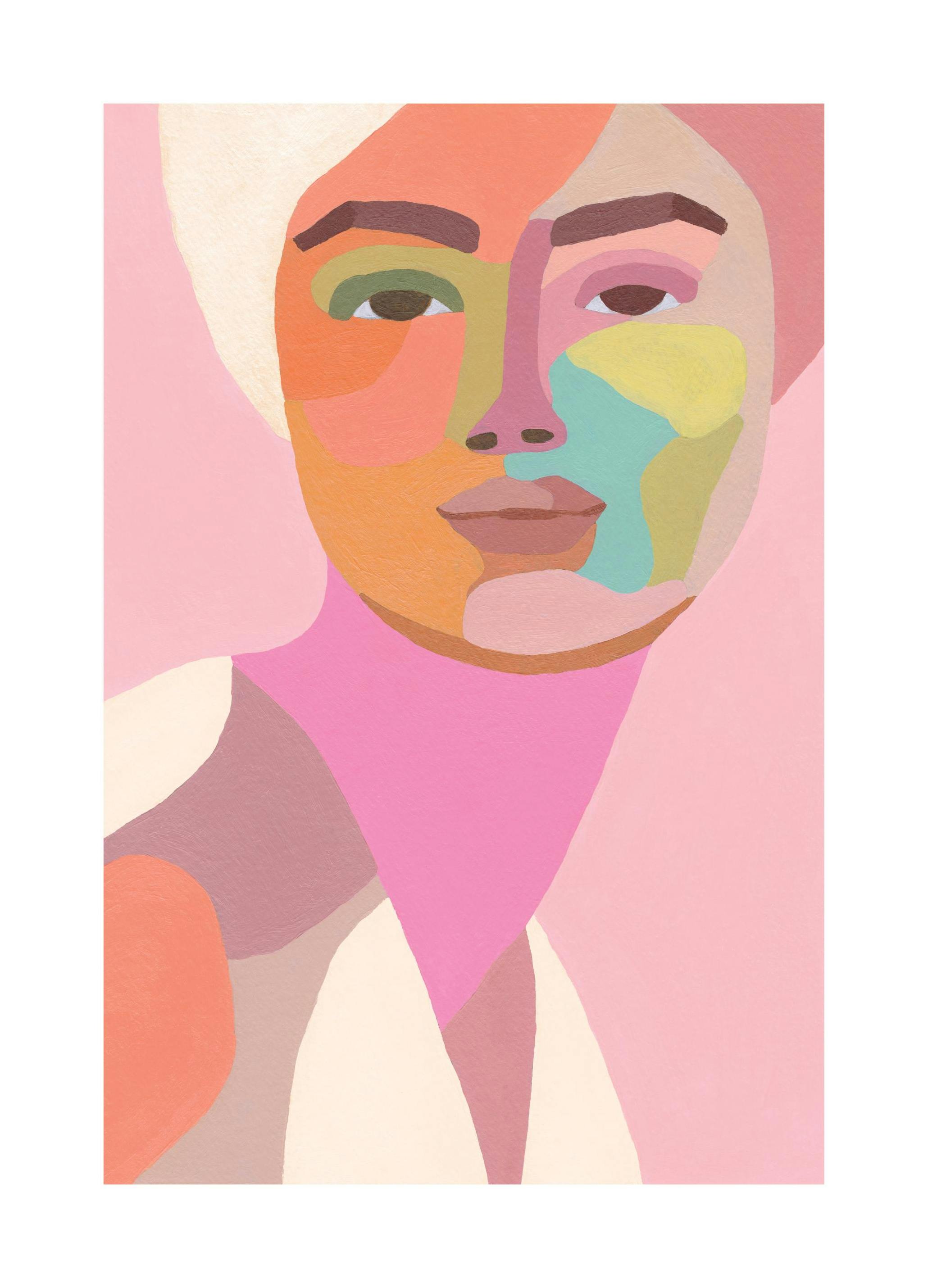 Ritratto Colorato Poster (50x70 cm) - Poster Store