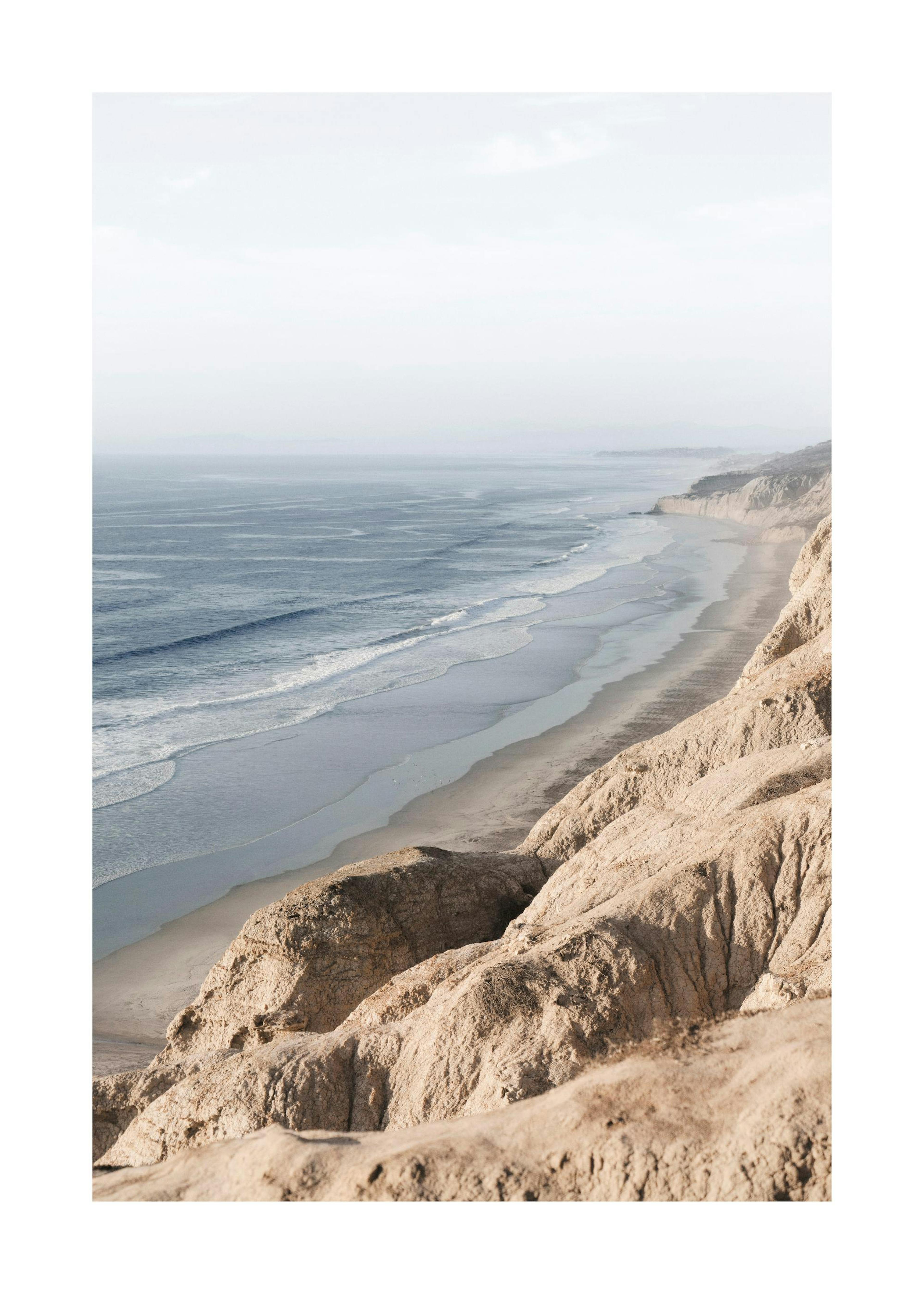 Falaises à San Diego Poster thumbnail