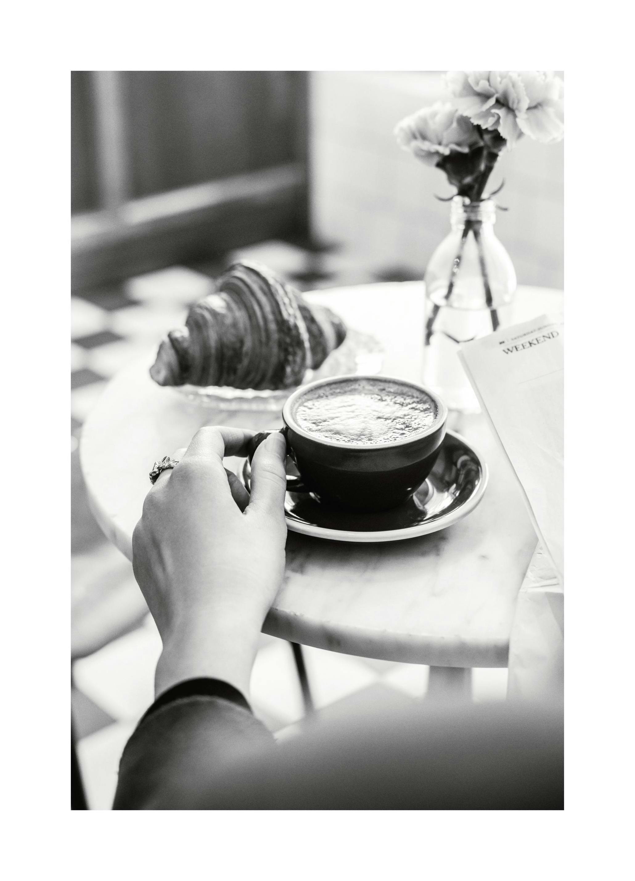 Afternoon Coffee (50x70 cm) - Poster Store
