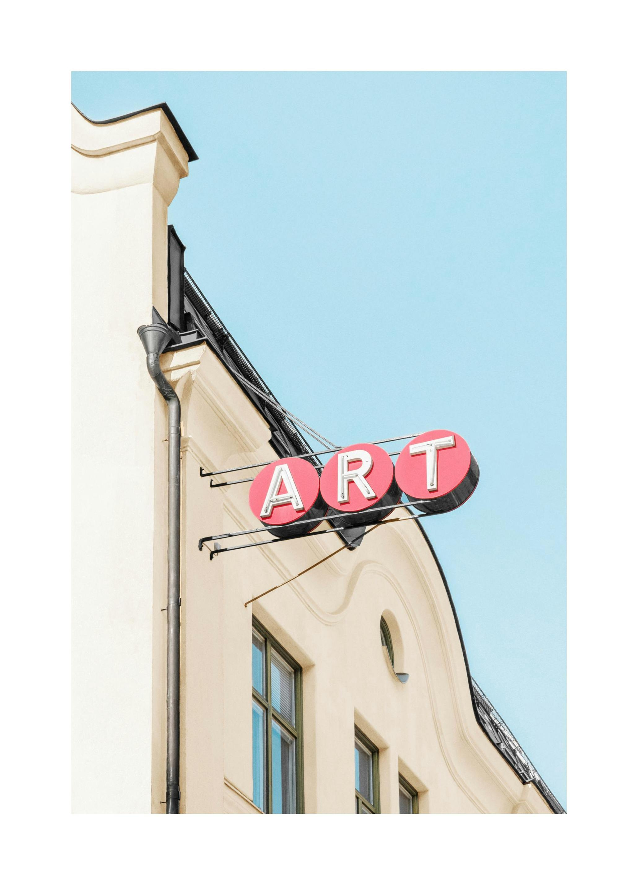 Prints Art Sign Poster (50x70 cm) - Poster Store