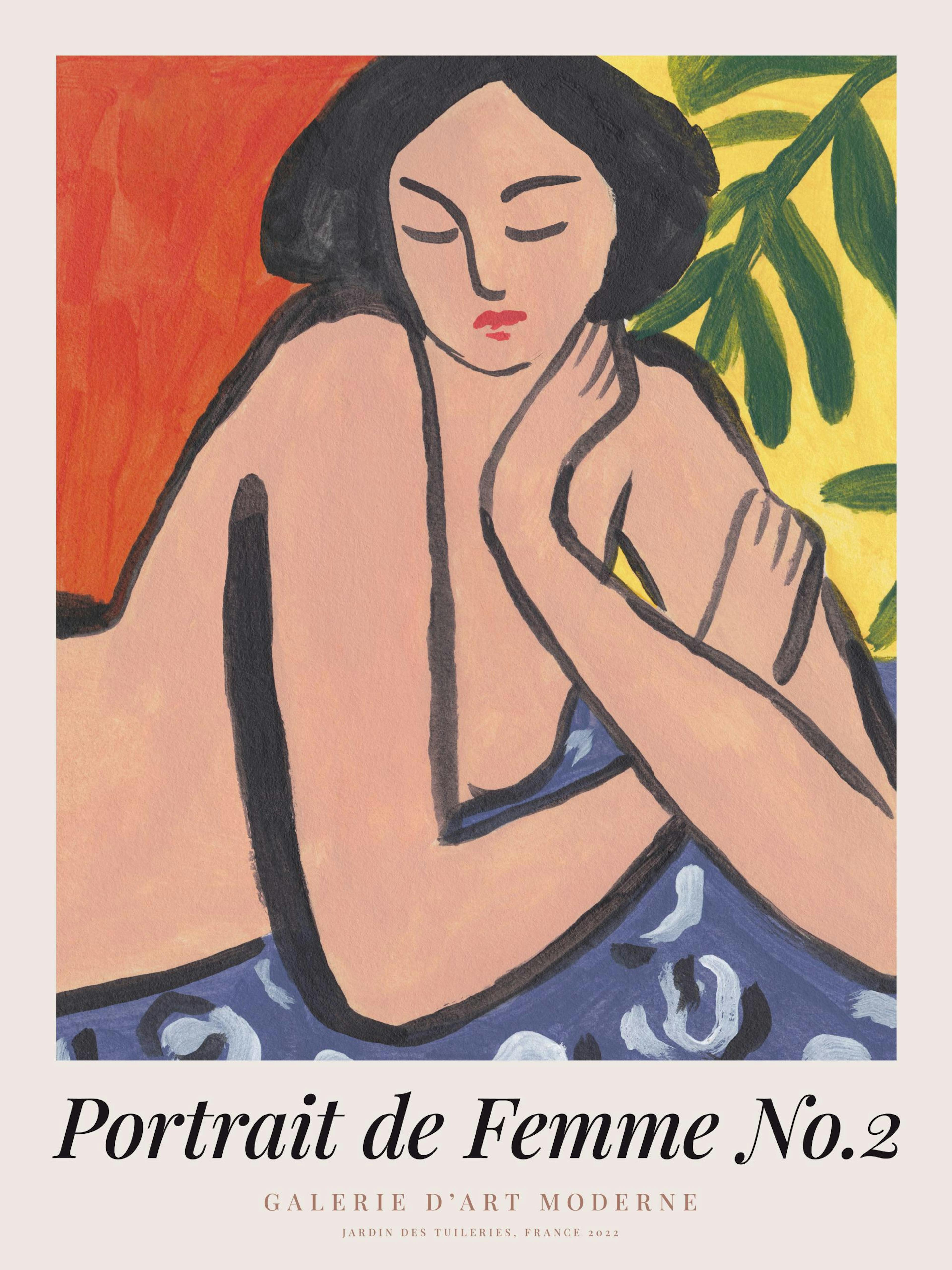 Portrait de Femme No2 Poster thumbnail