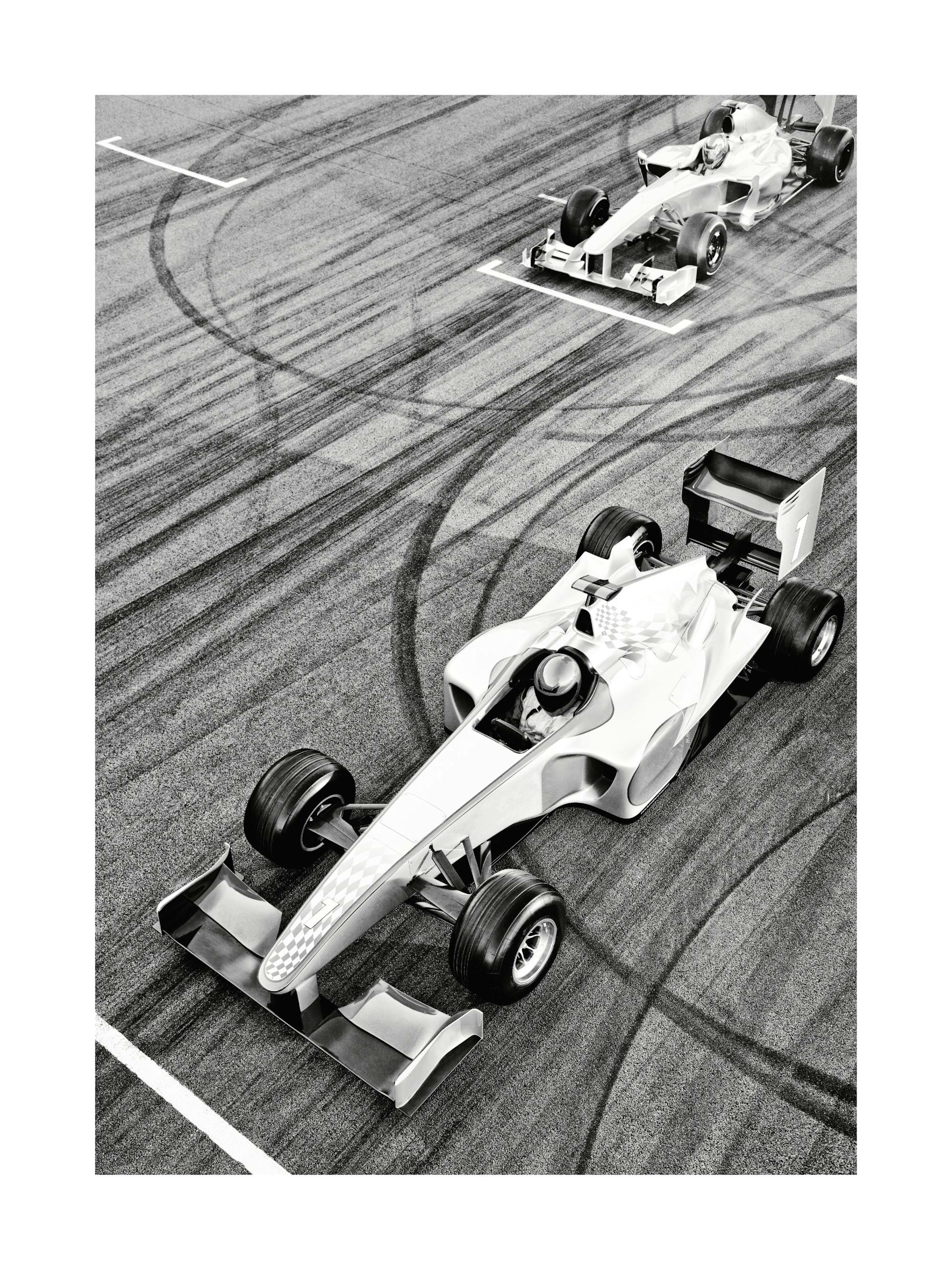Race Car Plakat thumbnail