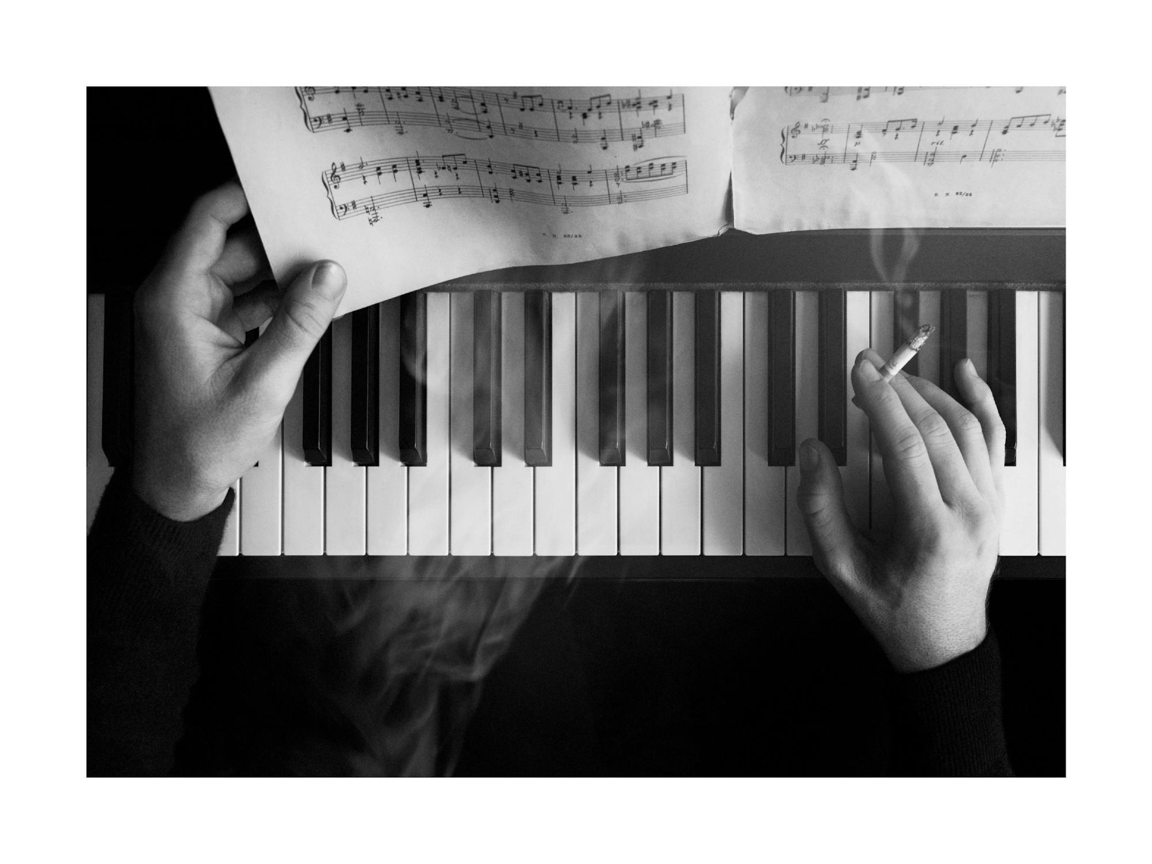 Smoking by the Piano Poster thumbnail