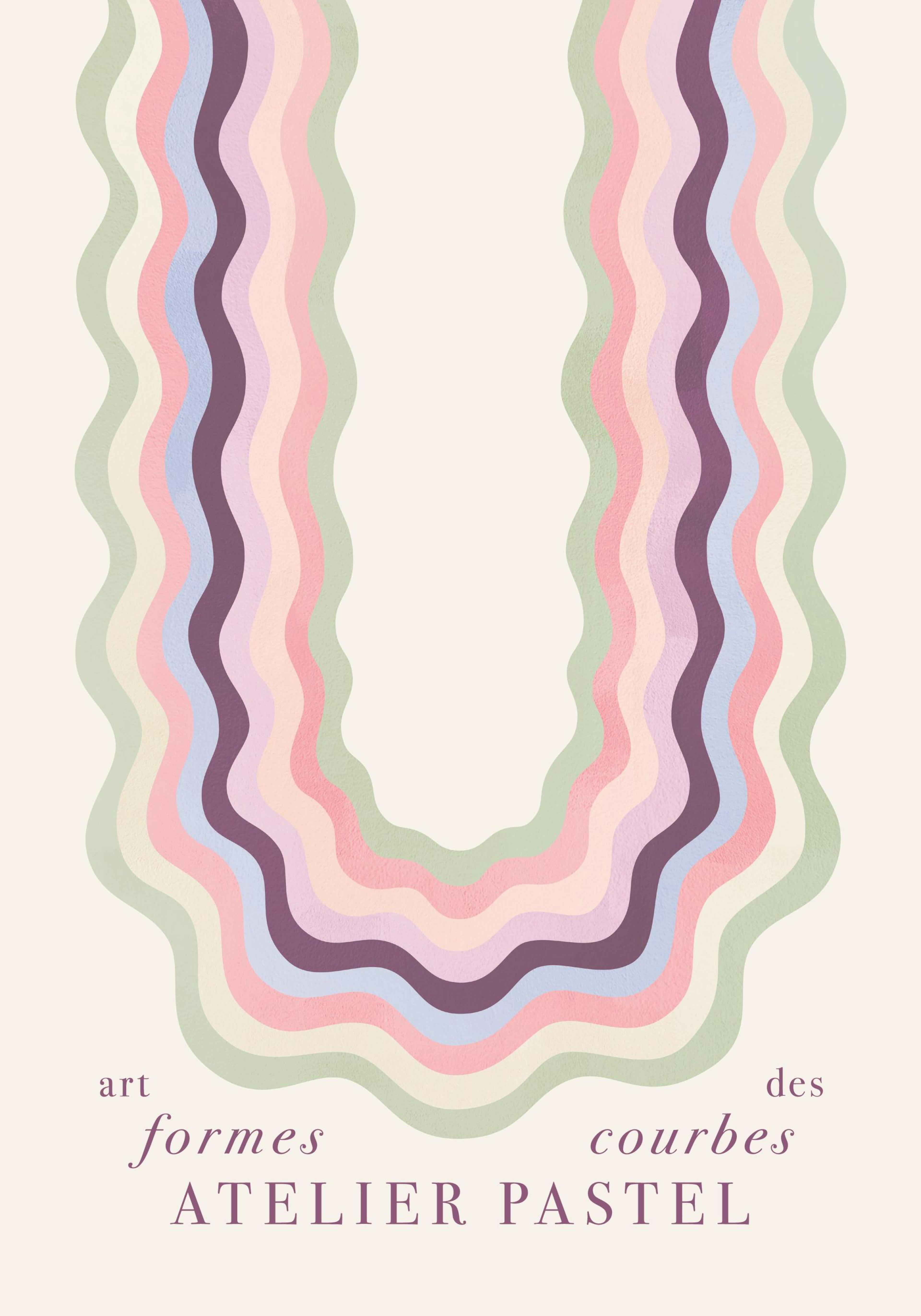 Art Des Formes Courbes Poster thumbnail