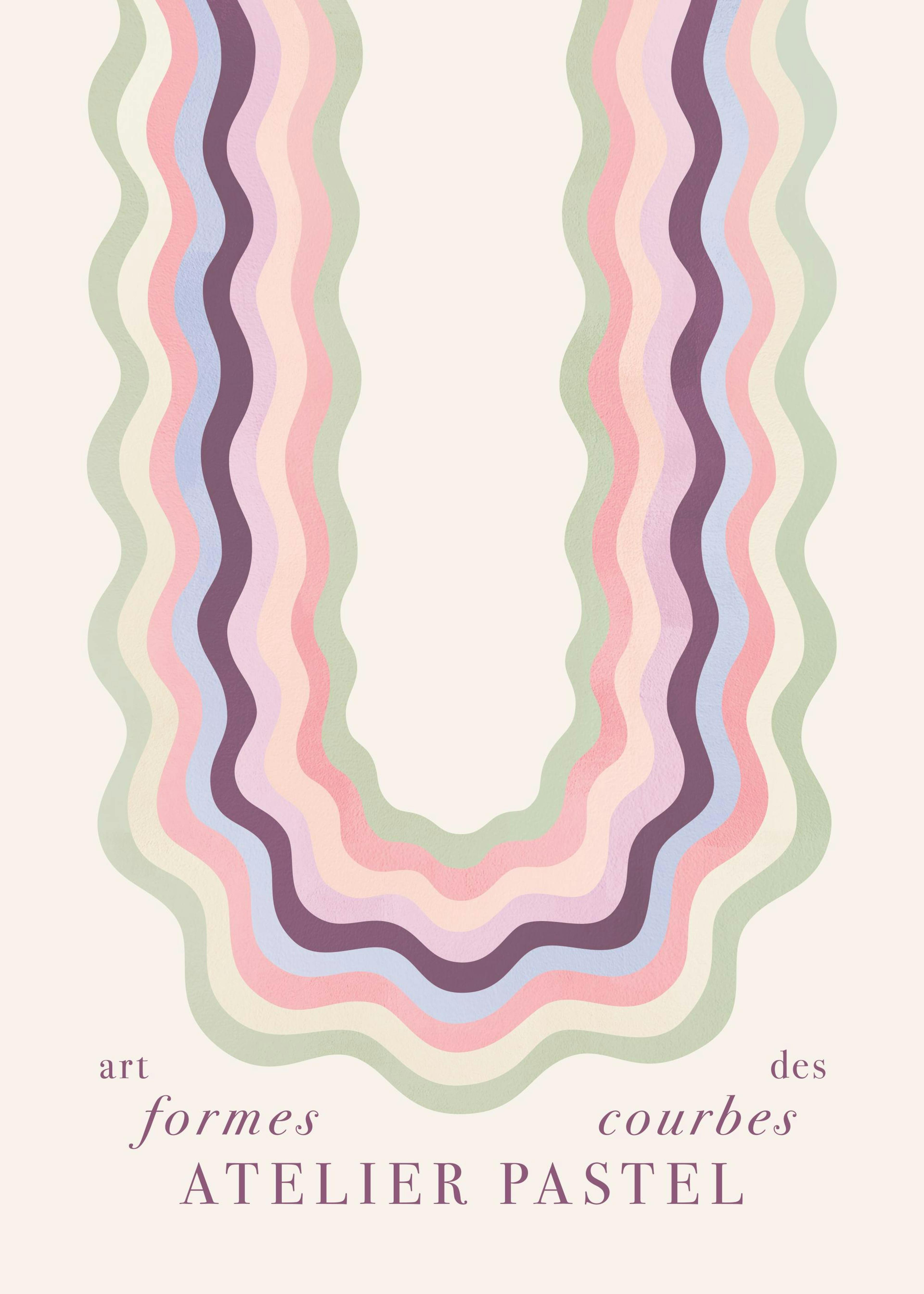 Art Des Formes Courbes Poster 0