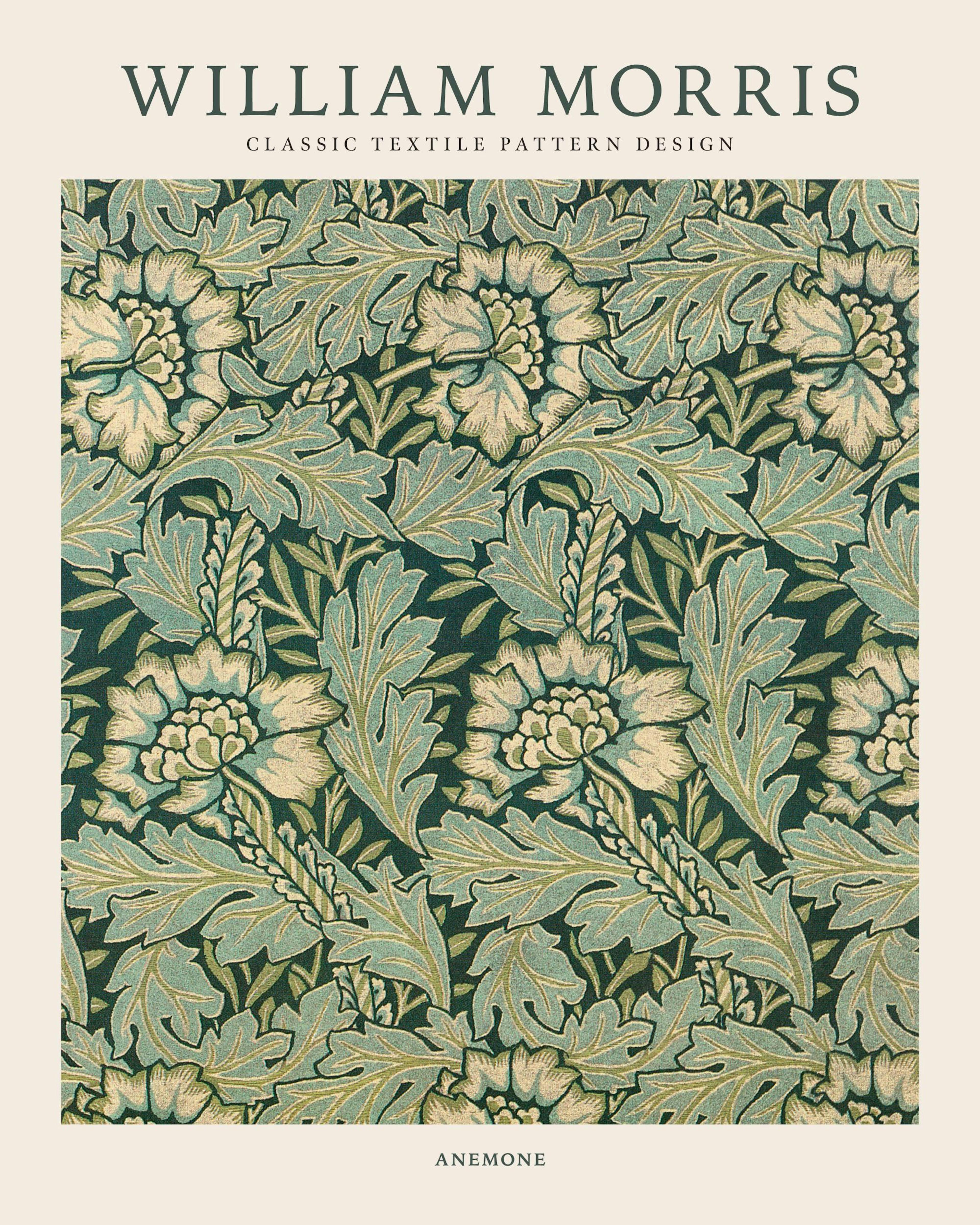 William Morris - Anemone Poster 0