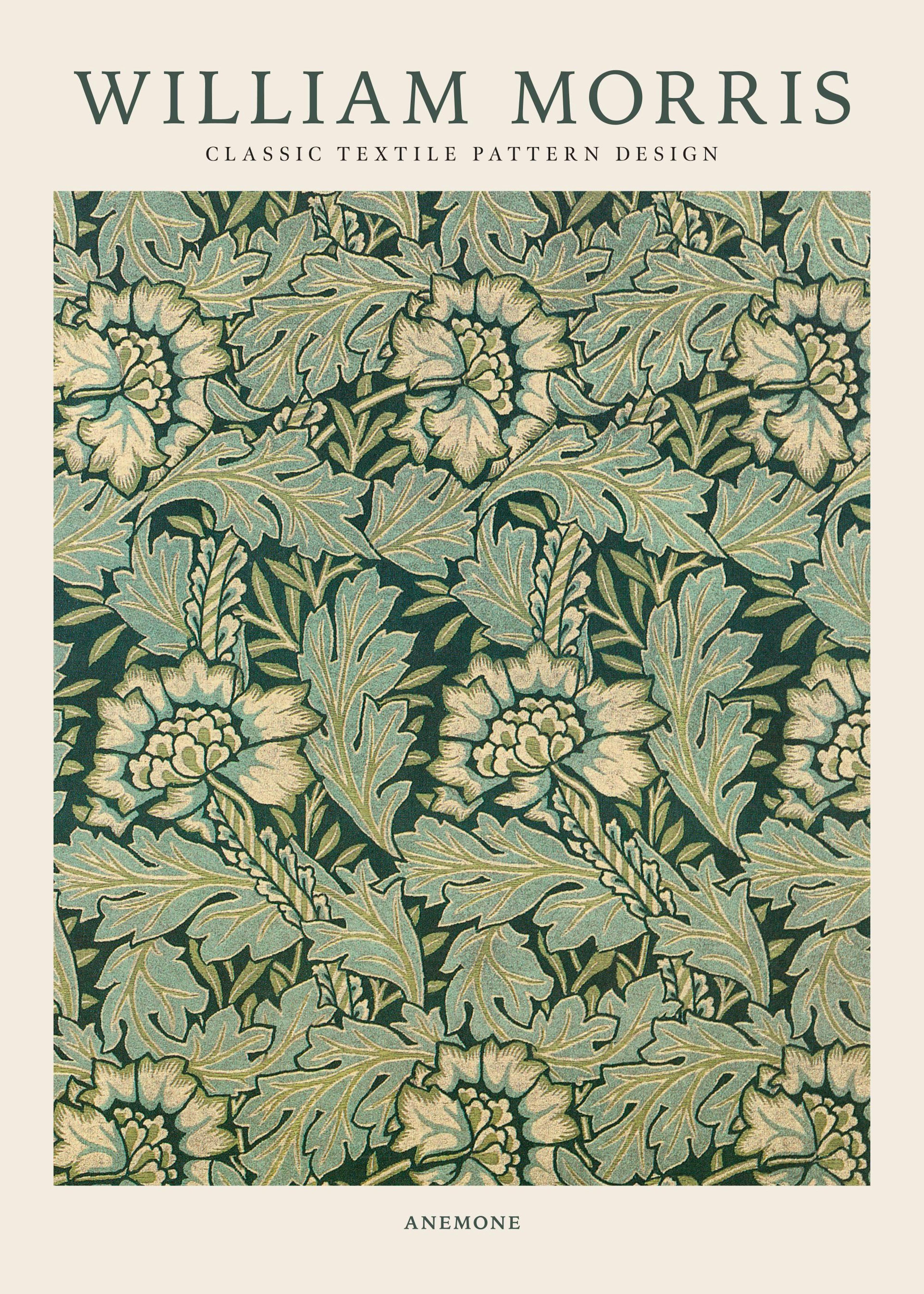William Morris - Anemone Poster 0