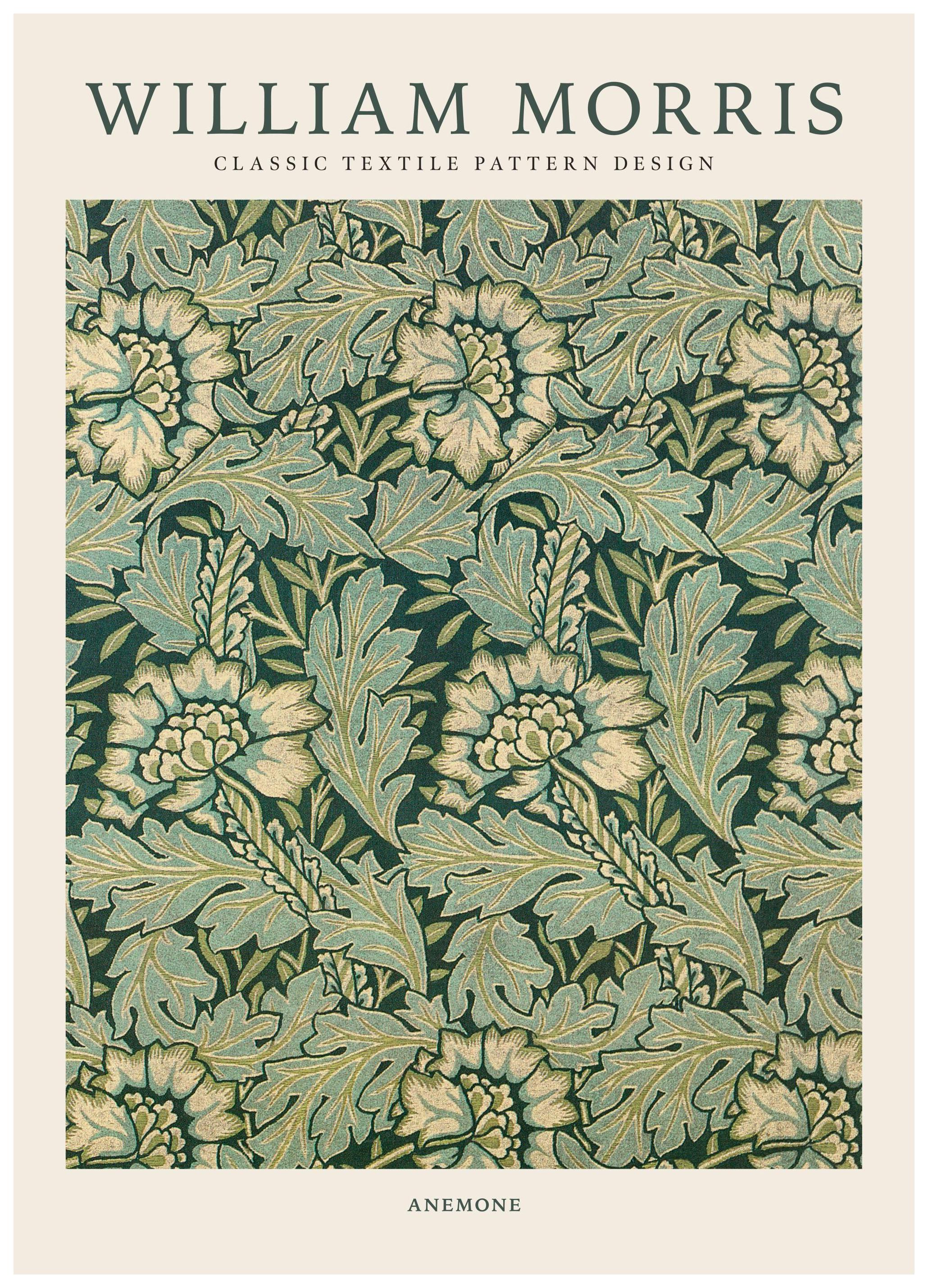 Prints William Morris - Anemone Poster (21x30 cm) - Poster Store