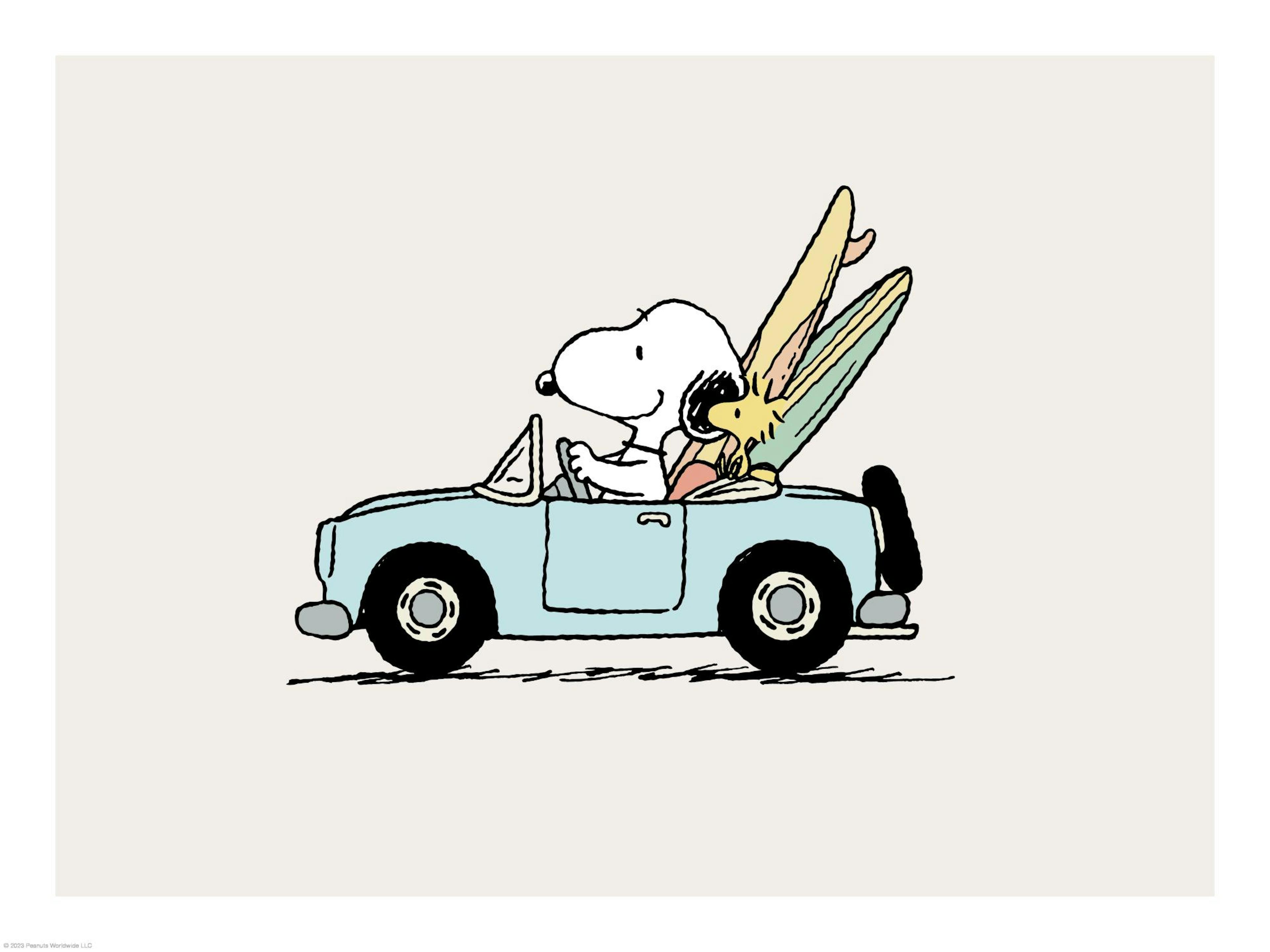 Snoopy conduit Affiche thumbnail
