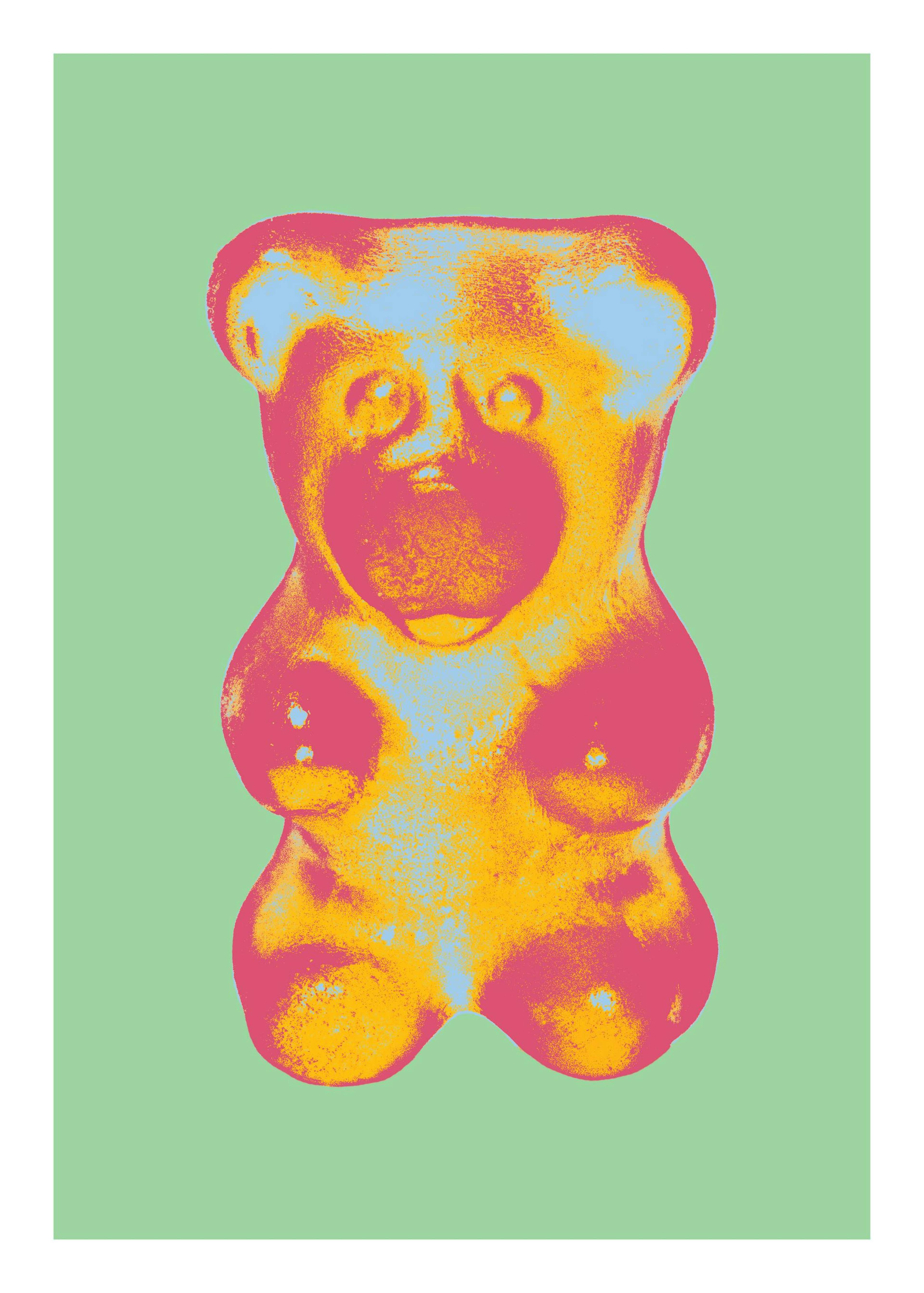 Pop Art Gummy Bear No1 Poster 0