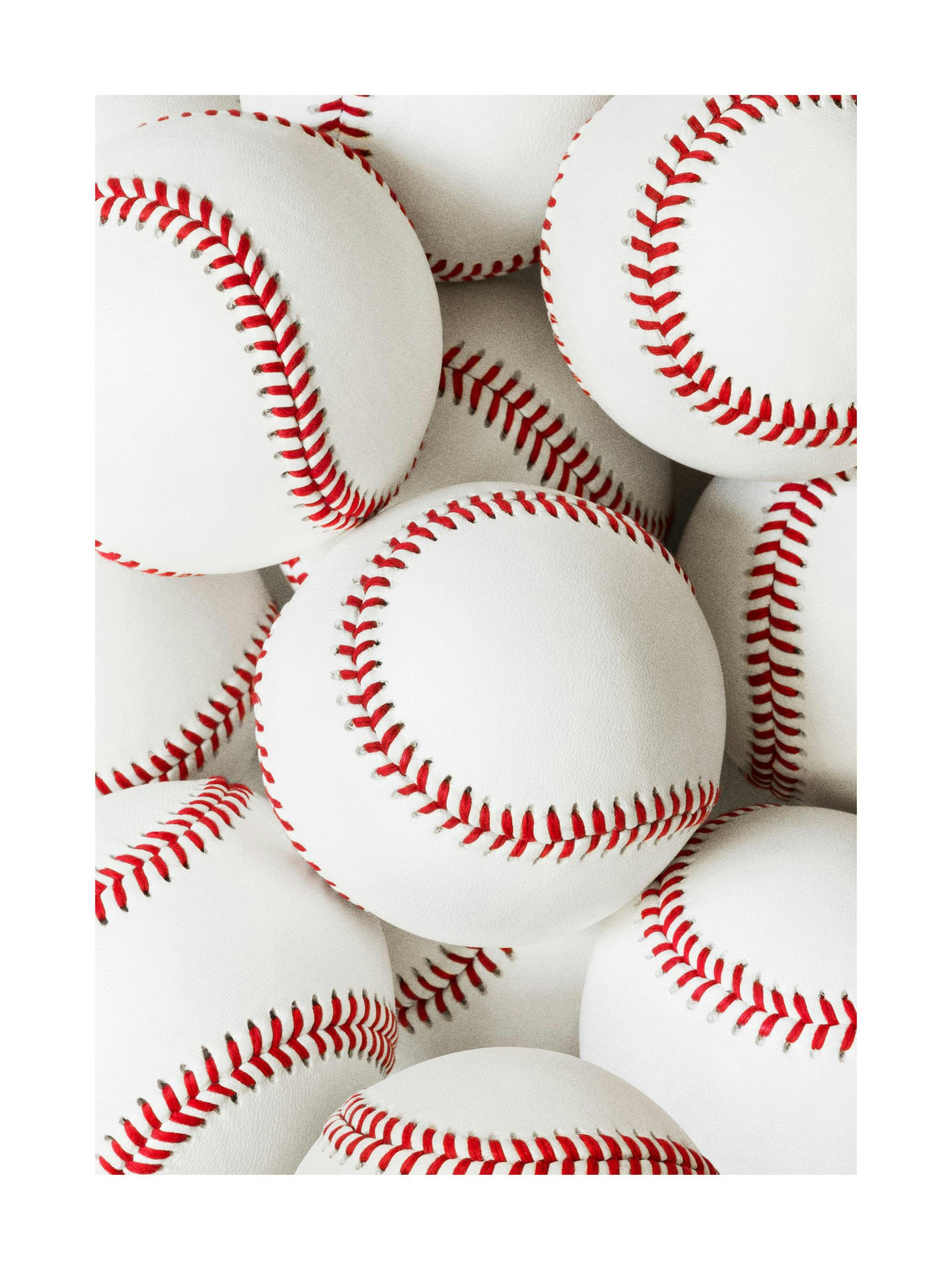 Baseballs Poster thumbnail
