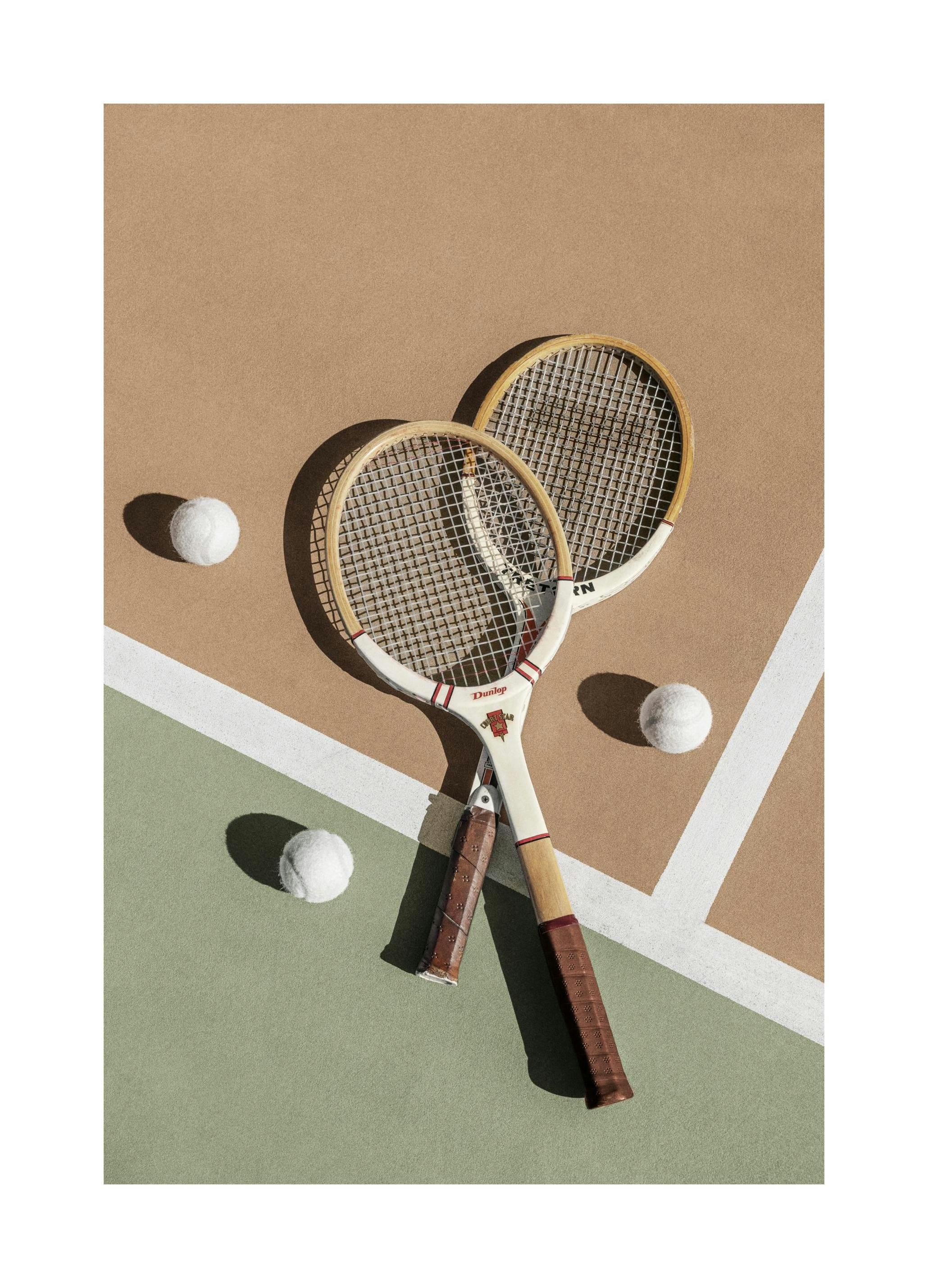 Racket Duo Poster (30x40 cm) - Poster Store