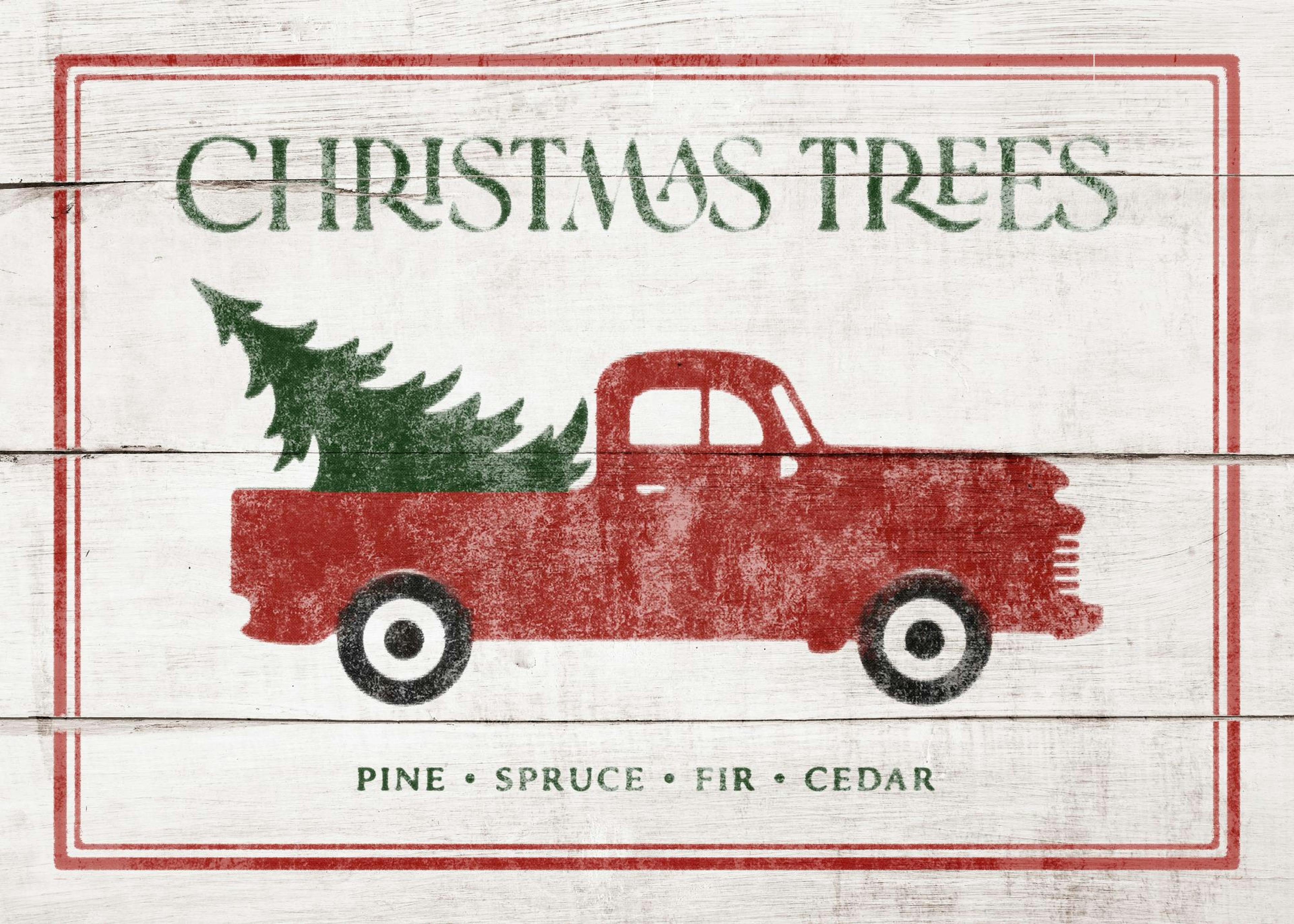 Vintage Holiday Sign Poster 0