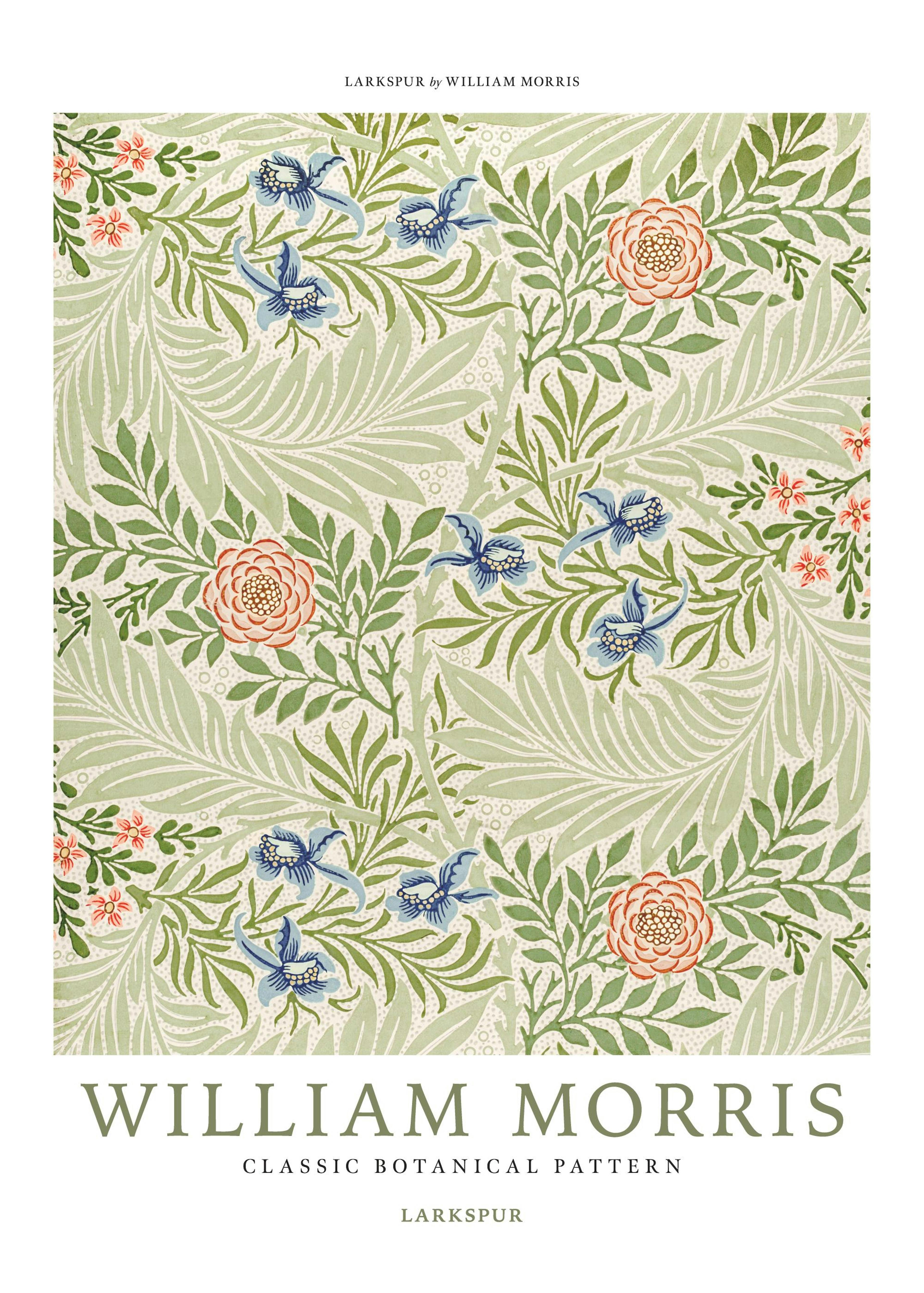 William Morris - Larkspur No4 Poster 0