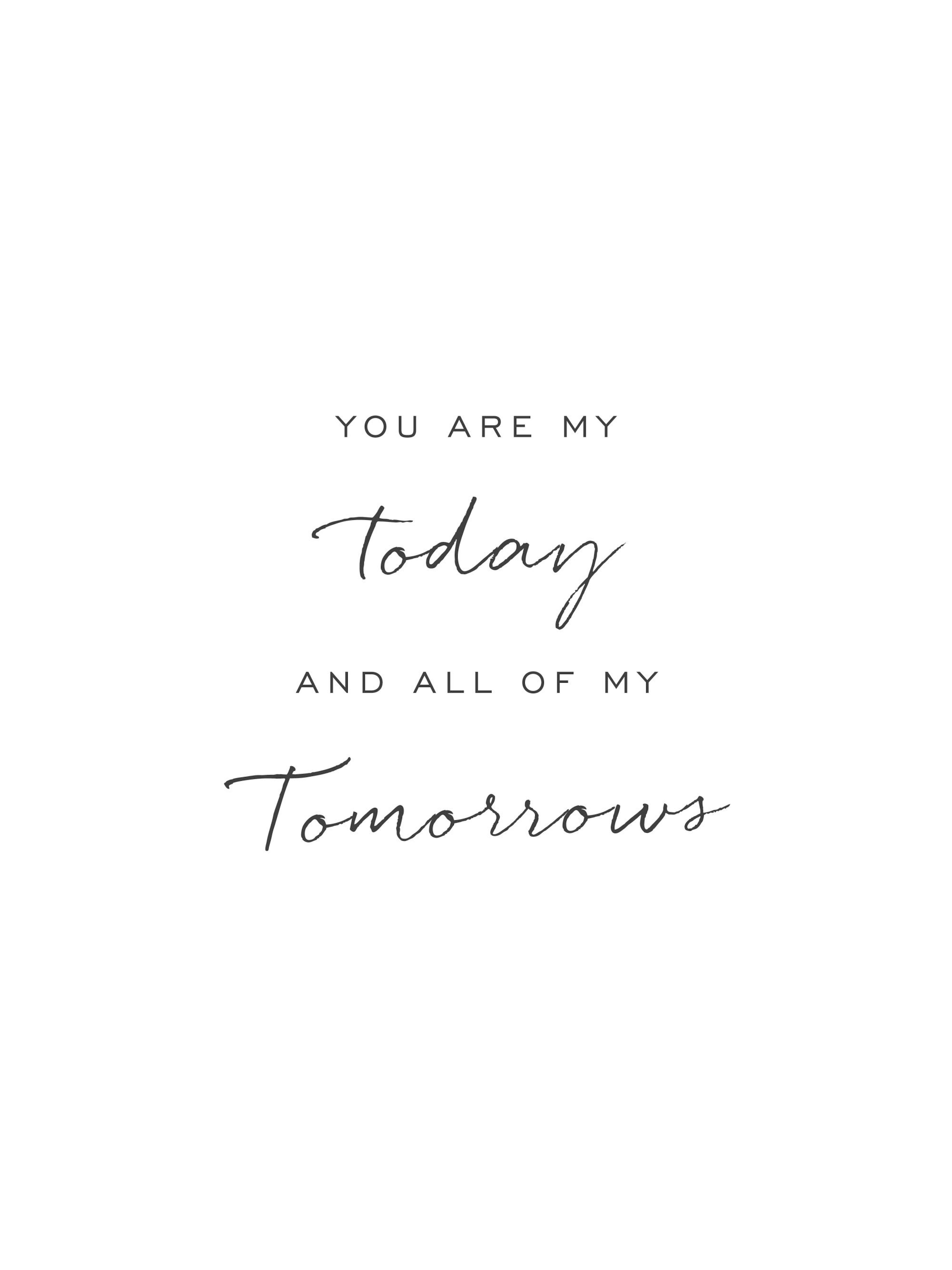 All of my Tomorrows Poster 0