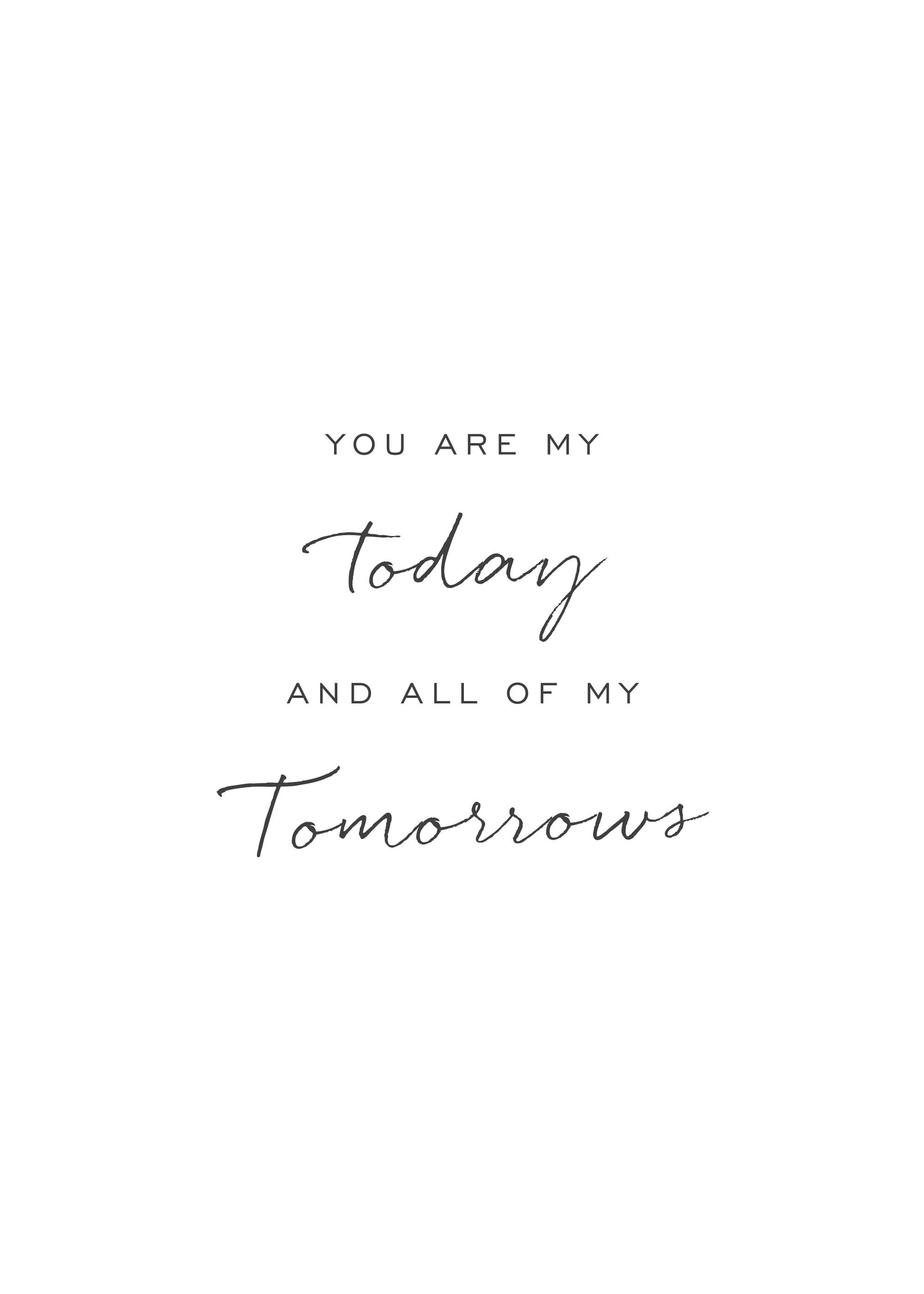 All of my Tomorrows Poster 0