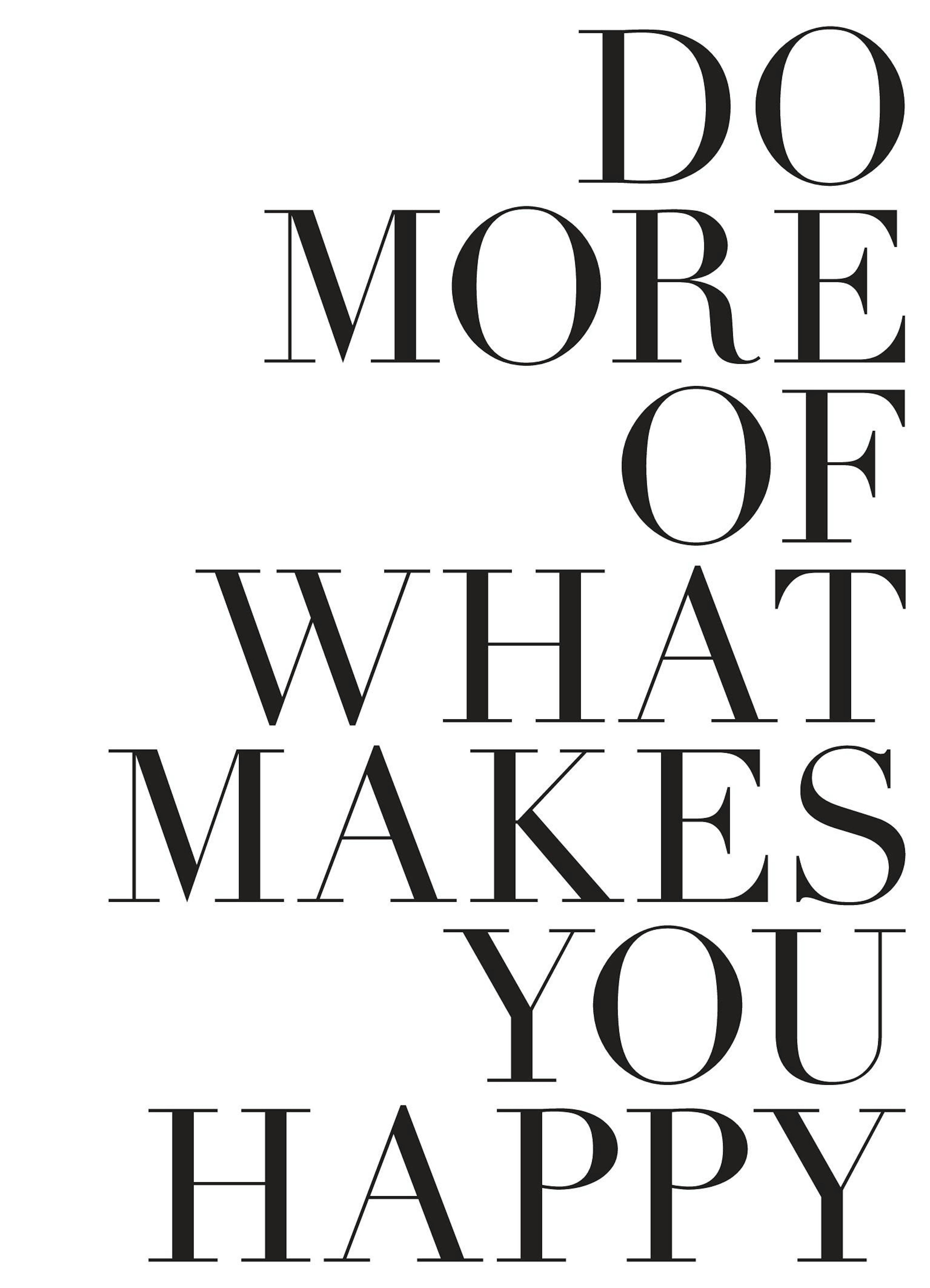 Do More of What Makes You Happy 포스터 thumbnail