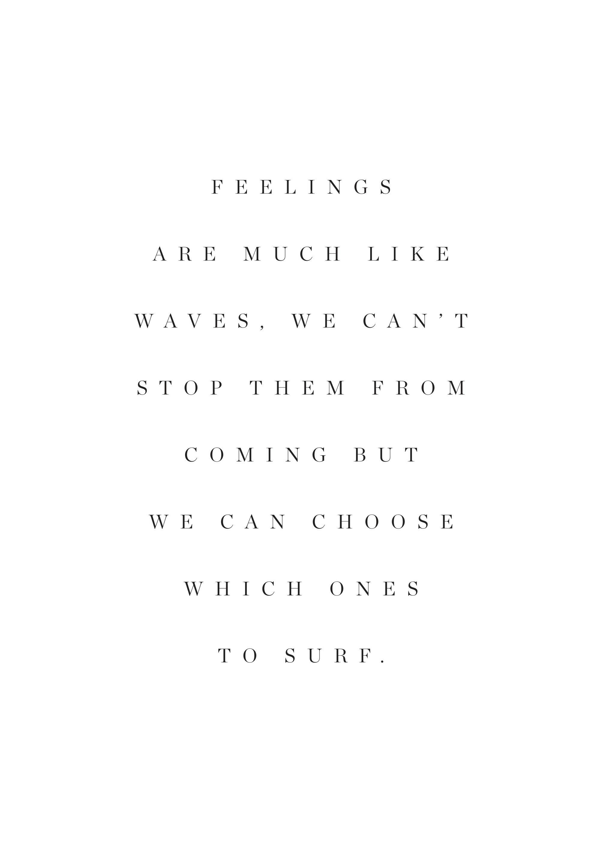 Feelings. Affiche 0