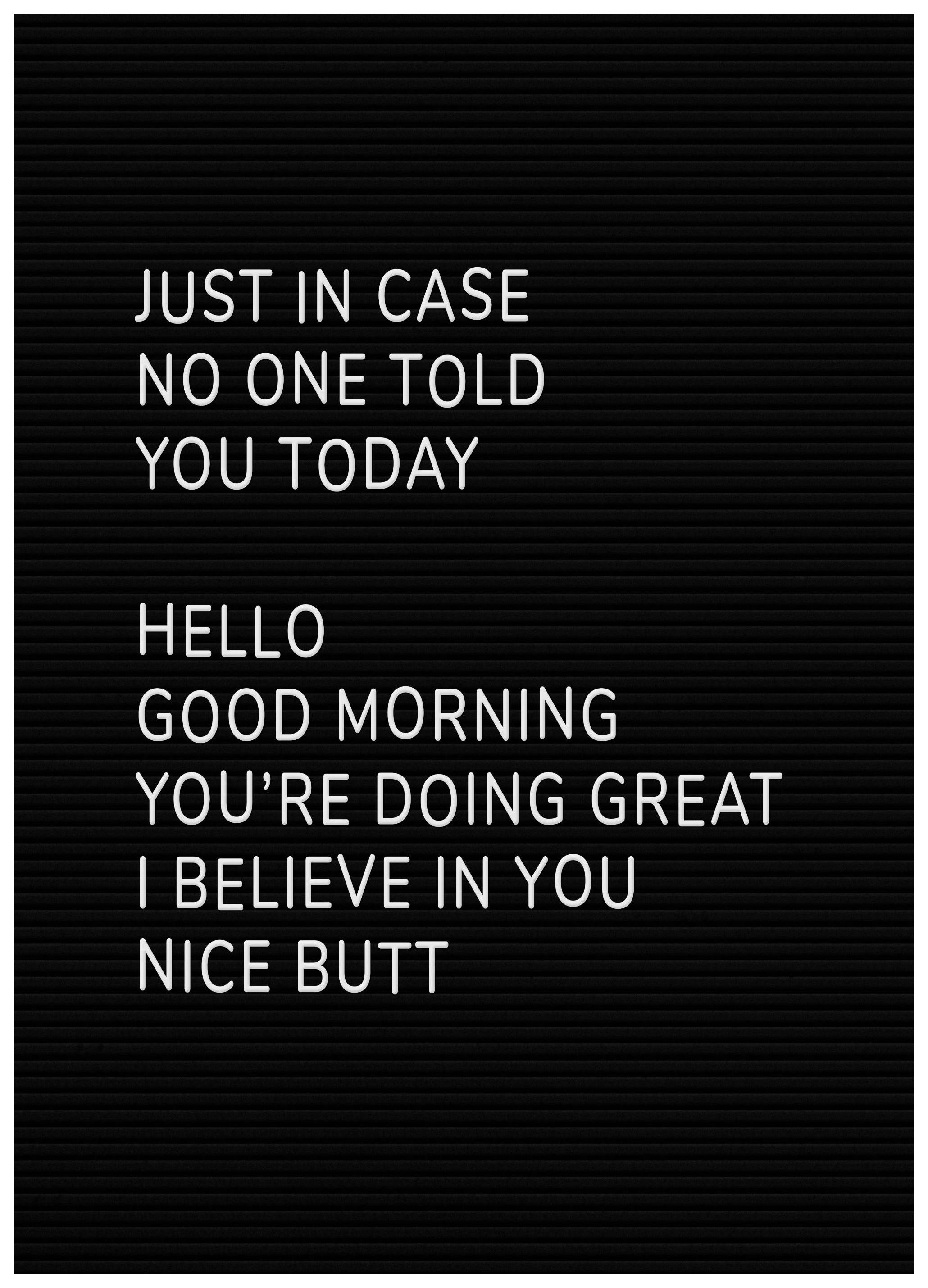 I Believe in You Poster (30x40 cm) - Poster Store