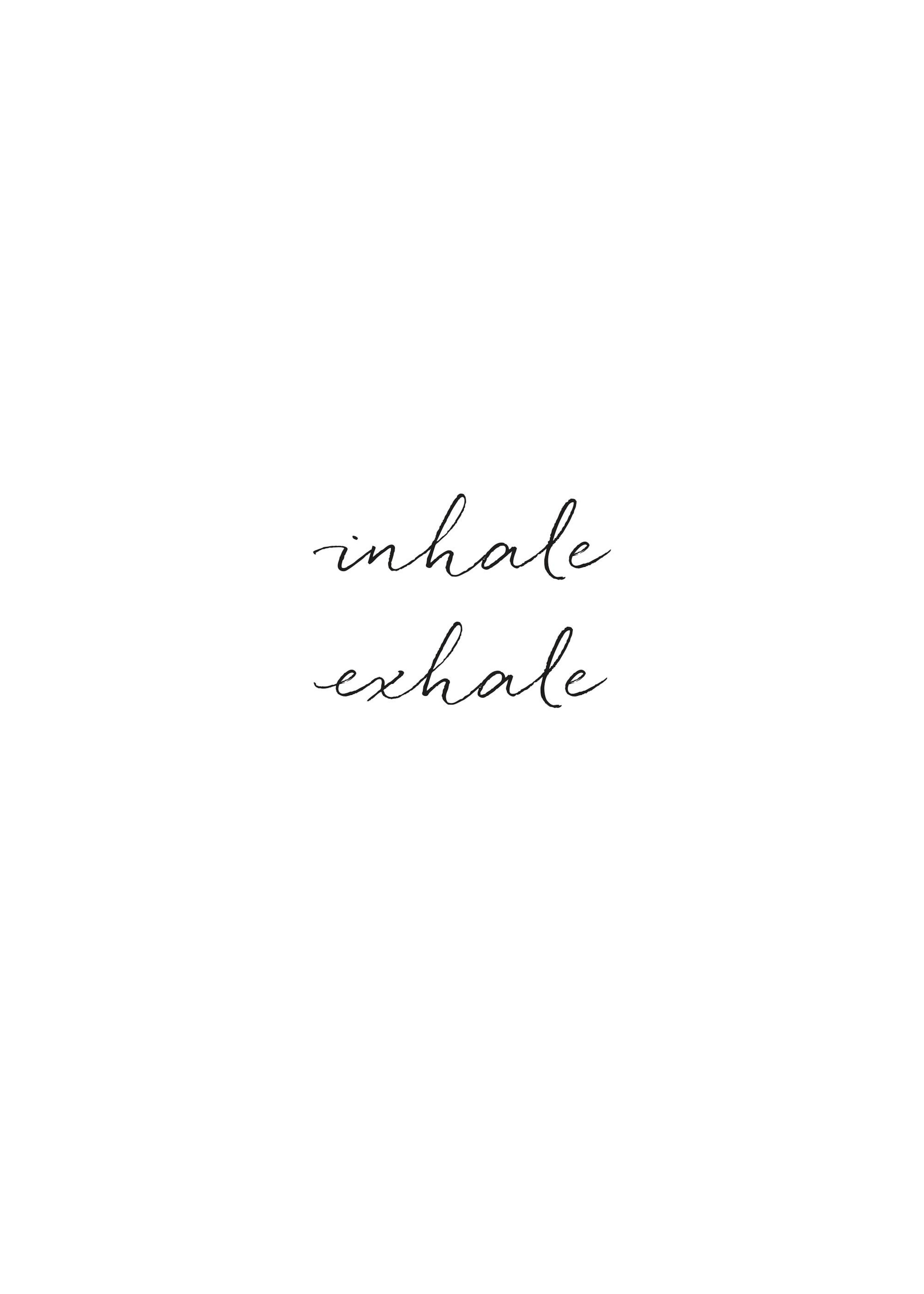 Inhale Exhale Poster 0