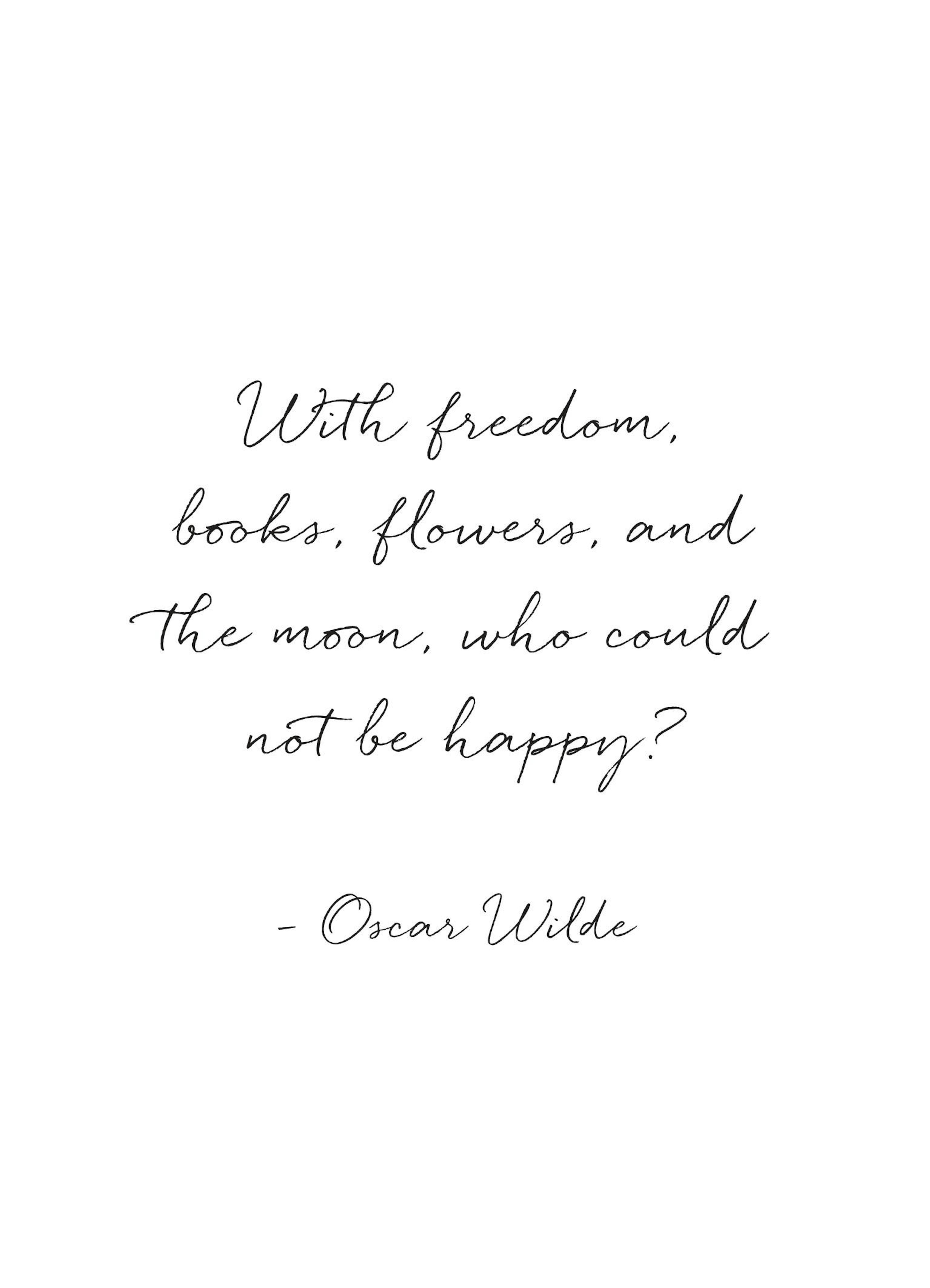 Oscar Wilde Happy Poster thumbnail