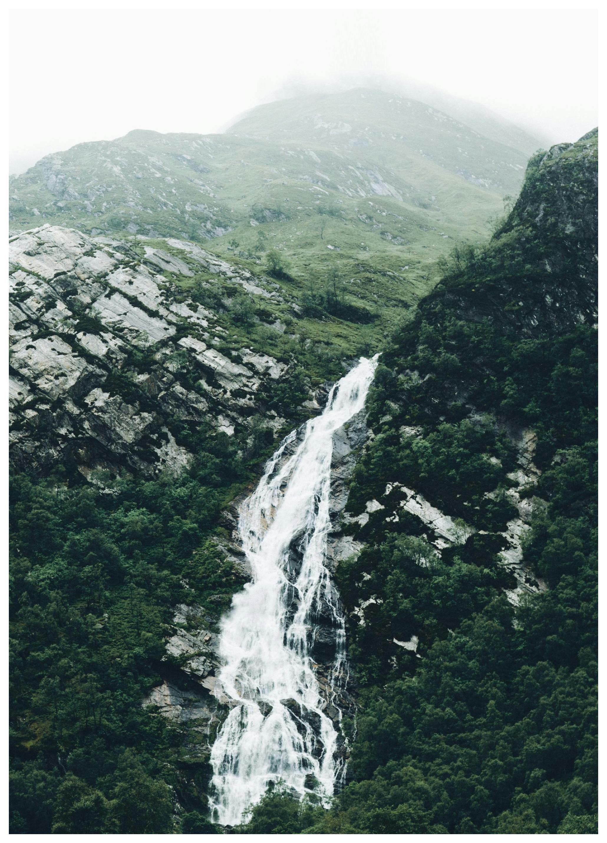 Waterfall. Poster (30x40 cm) - Poster Store