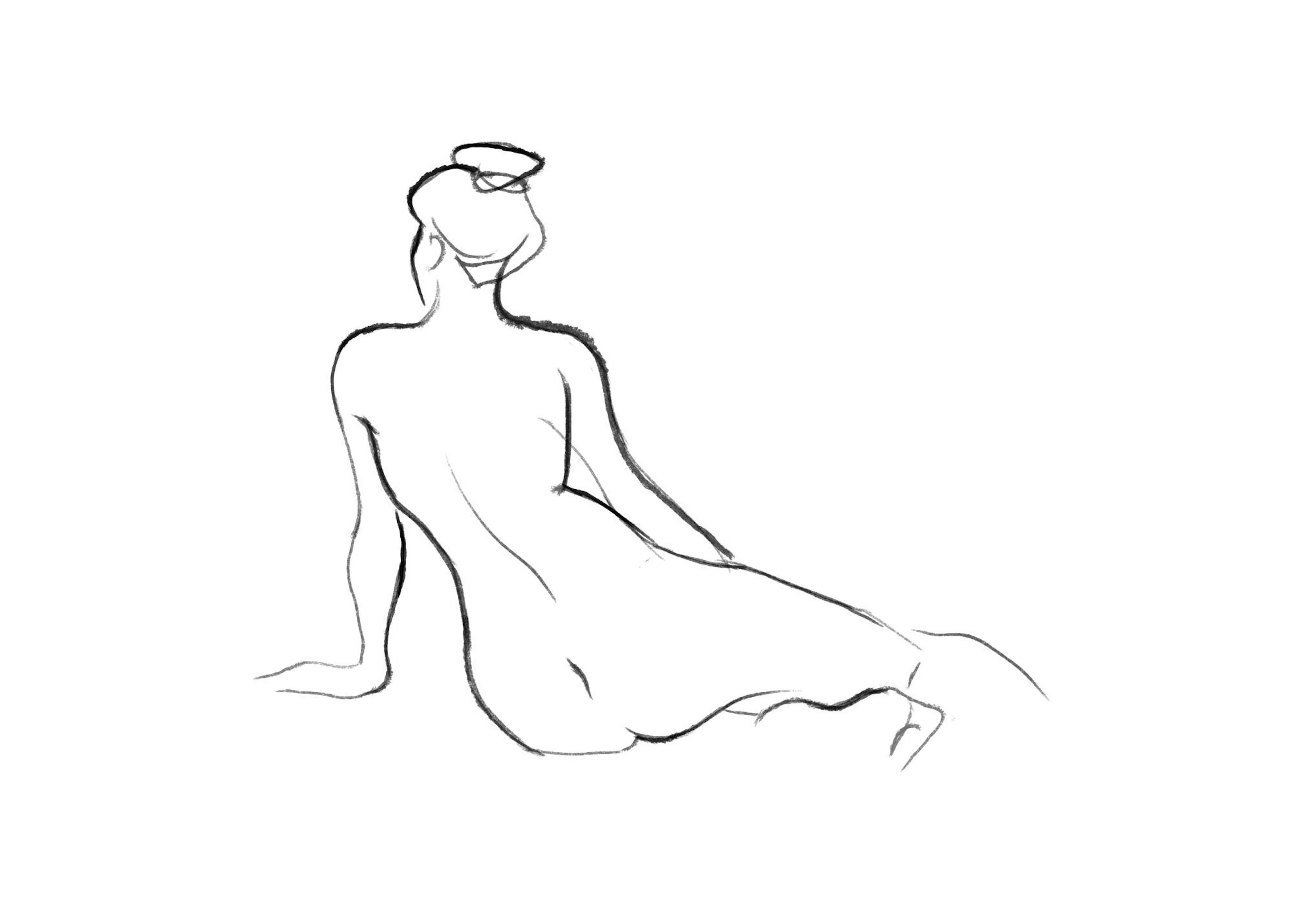 Nude Sketch. Affiche thumbnail