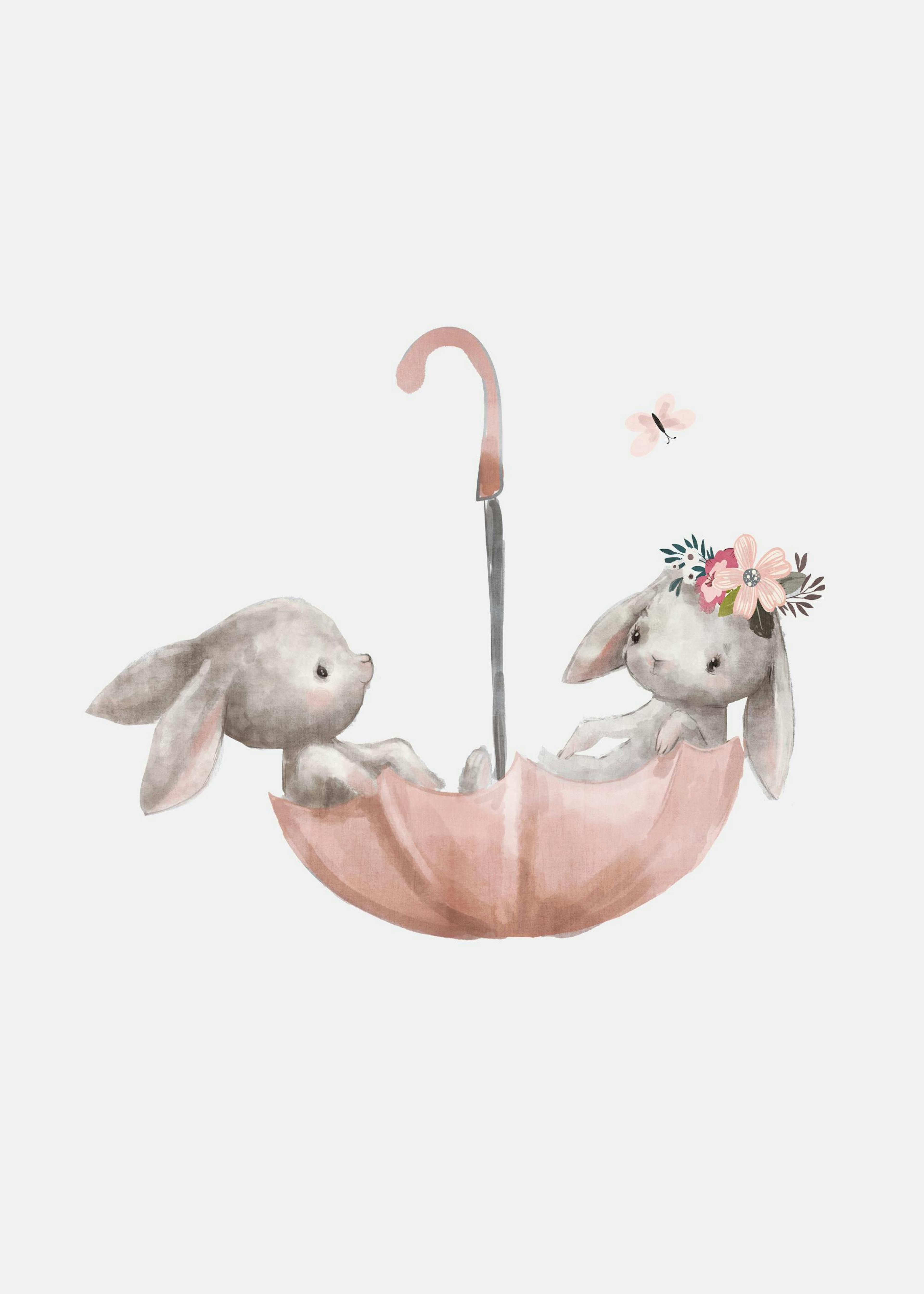 Bunnies Umbrella Poster 0